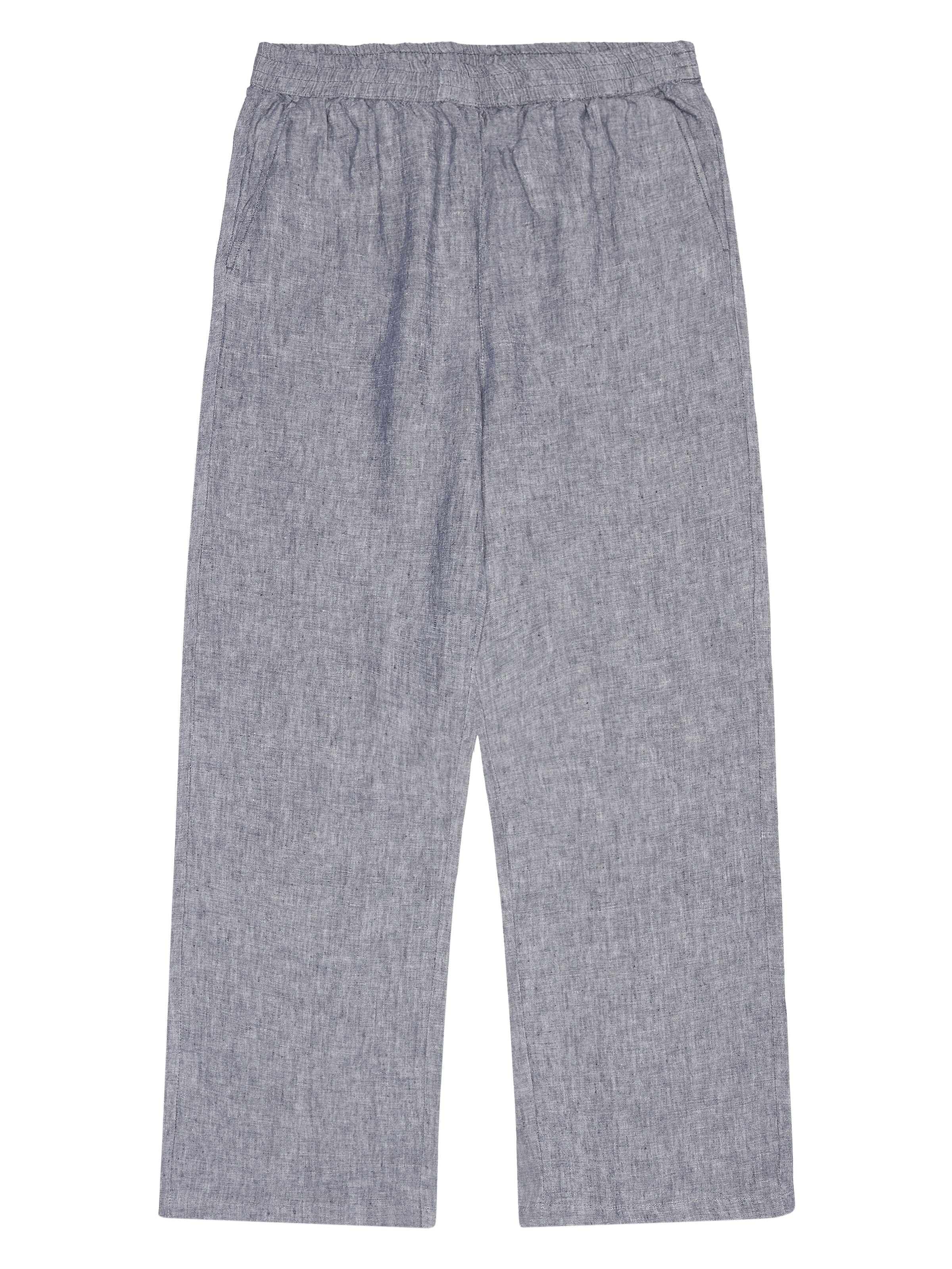 POSEY weite, mittelhohe Leinenhose - GOTS/Vegan