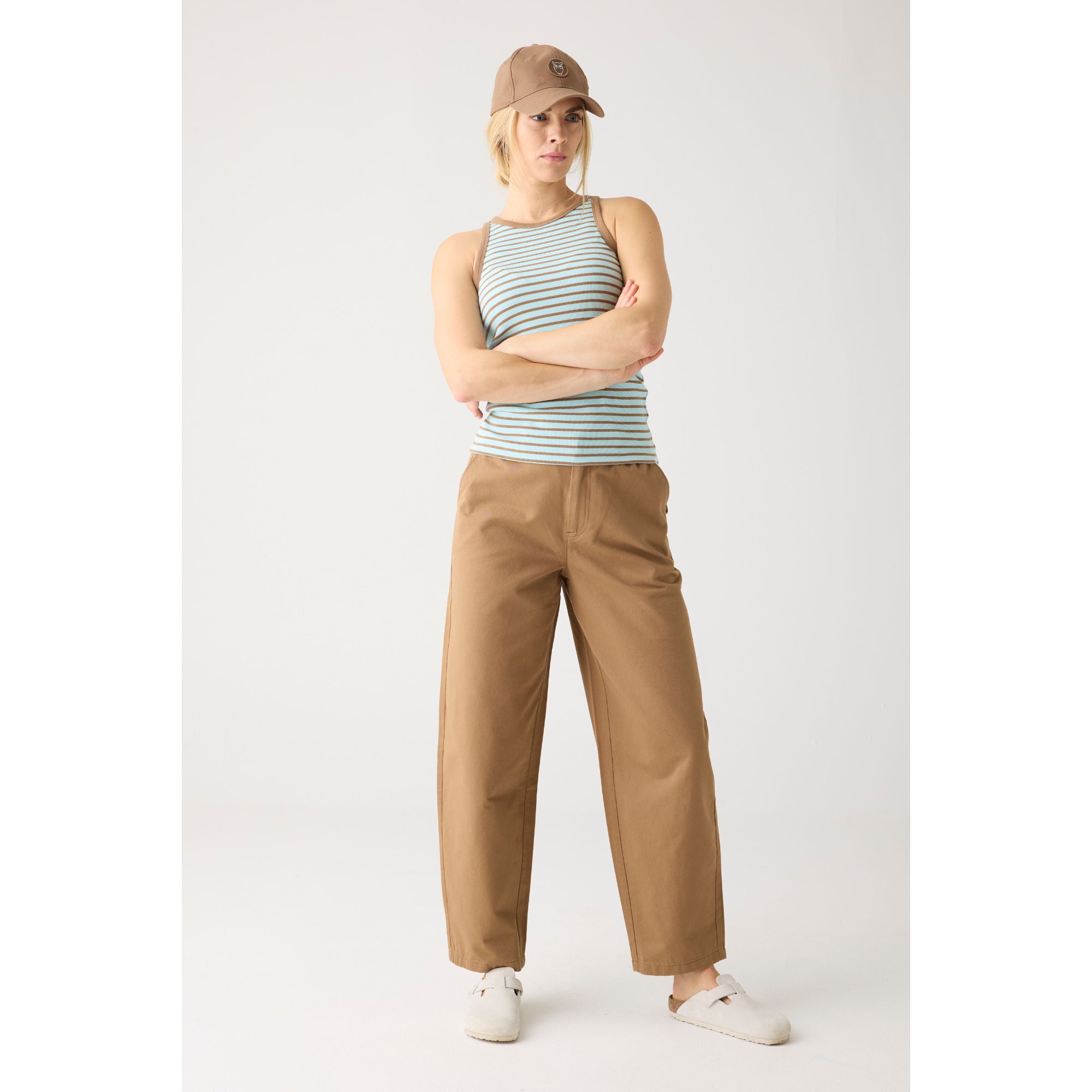 CHLOE Barrel Mid-Rise Twill Chino - GOTS/Vegan