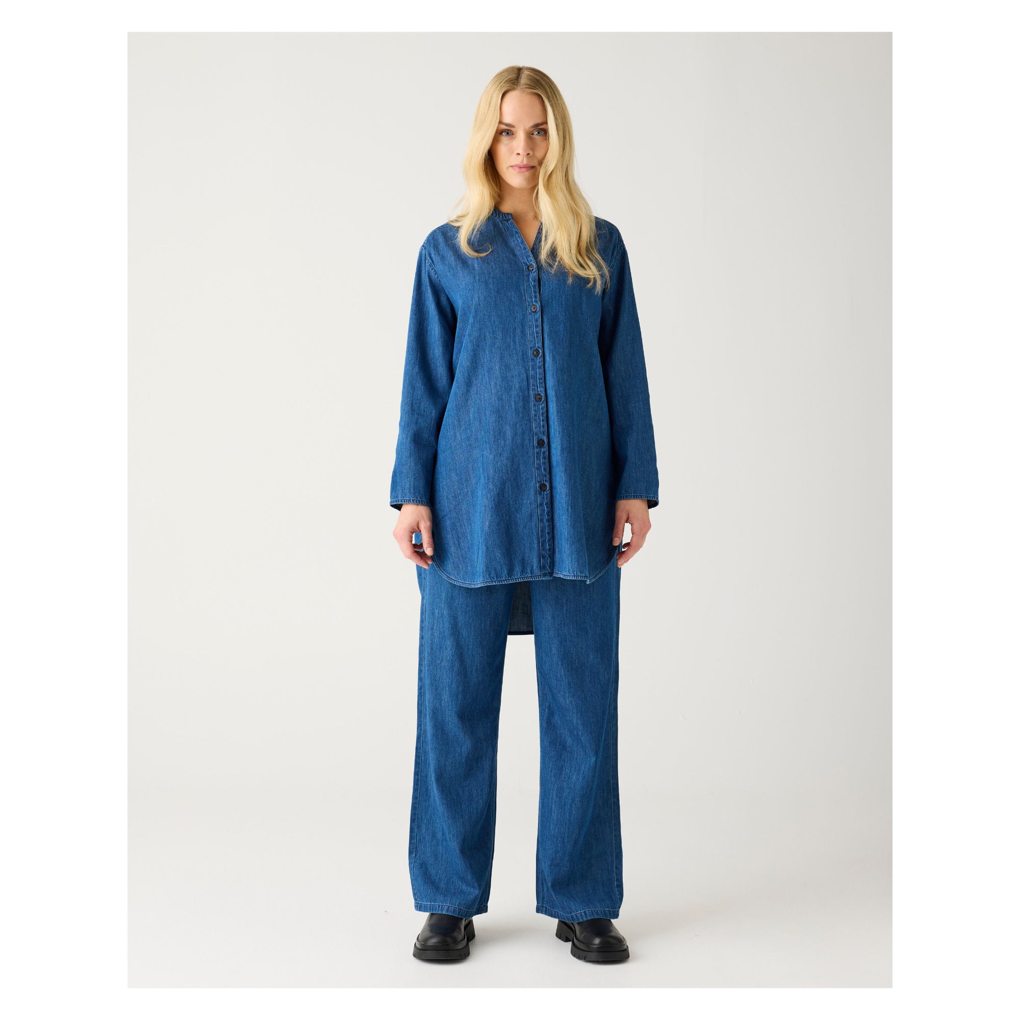 Denim Hose POSEY aus Bio-Baumwolle ROC/GOTS/Vegan