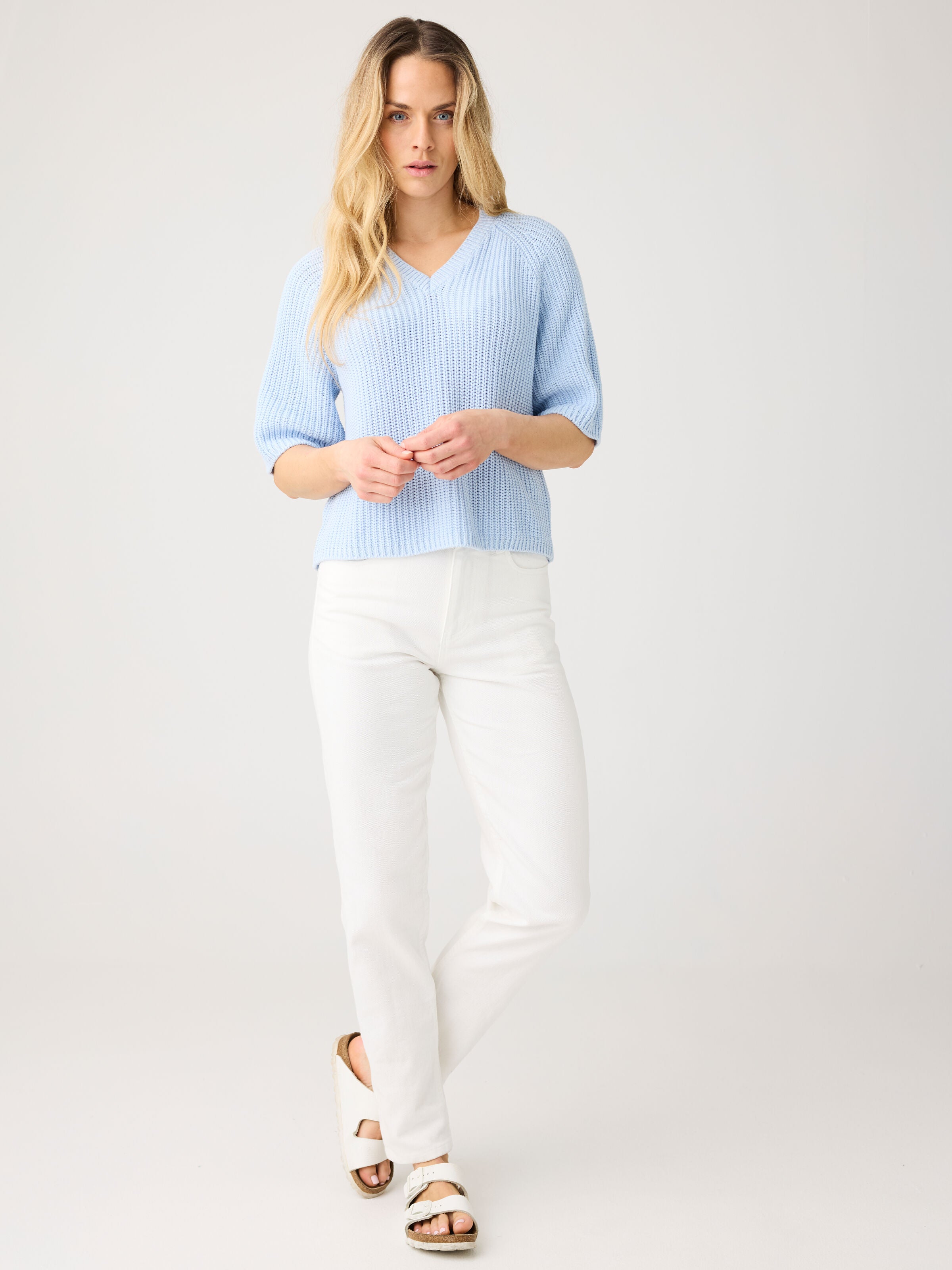 Twill Hose STELLA aus Bio-Baumwolle ROC/GOTS/Vegan