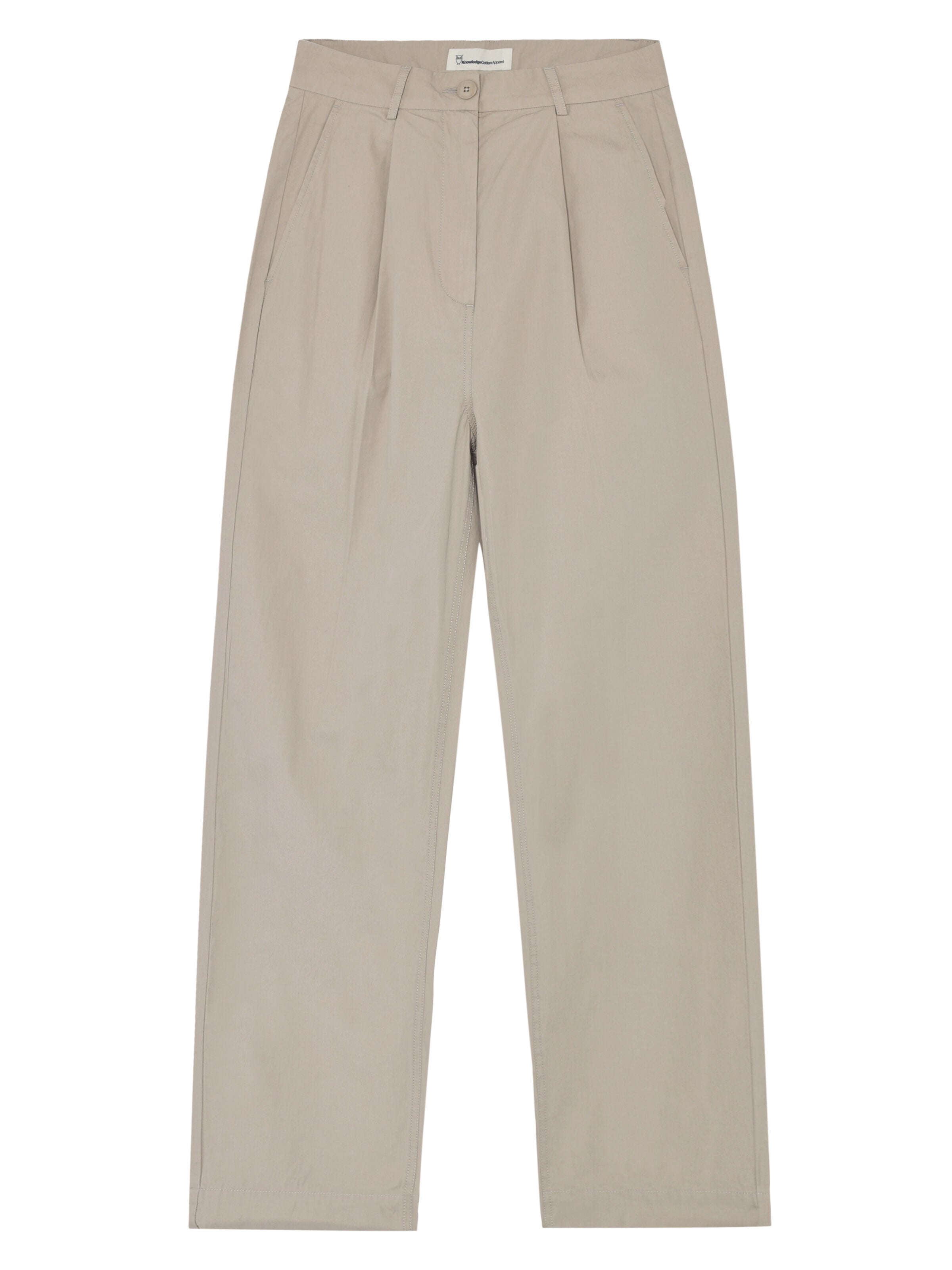 Popeline-Faltenhose aus Bio-Baumwolle