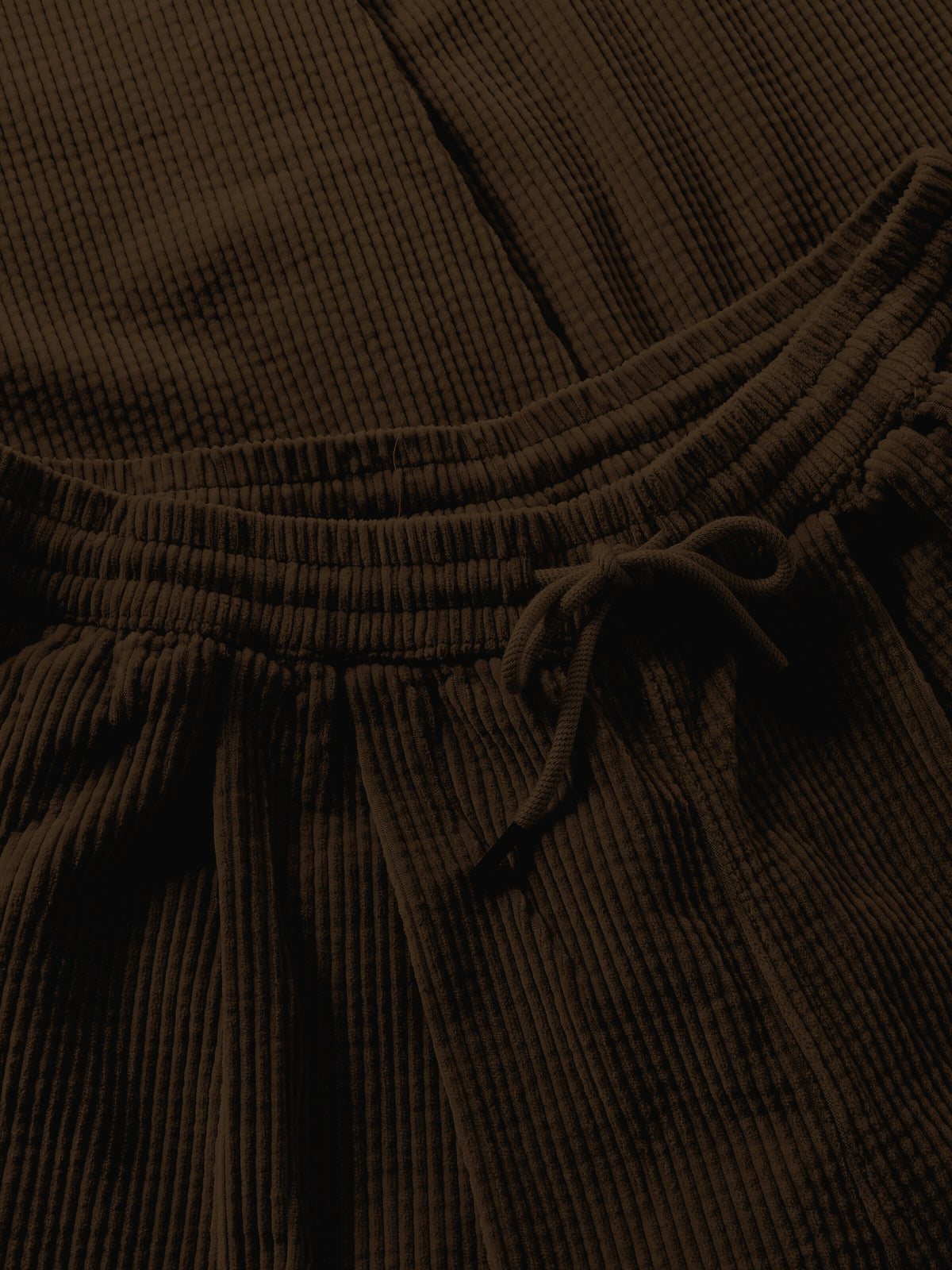 Cord Hose HAZY mit Kordelzug - Relaxed Fit - aus Bio-Baumwolle