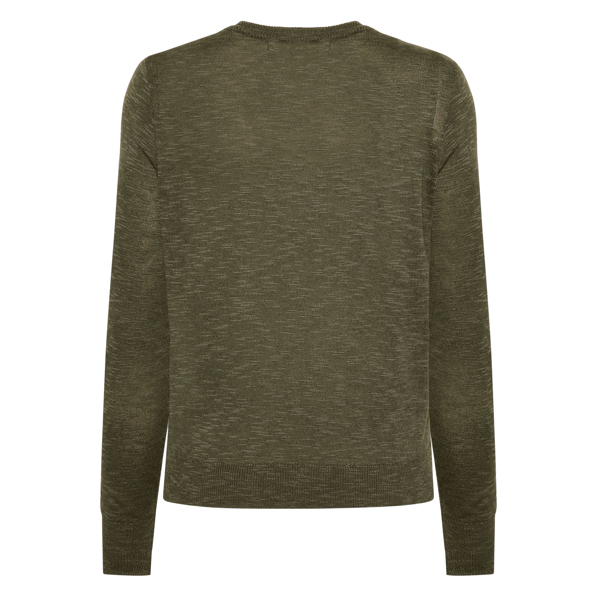 Crew-Neck-Pullover aus Tencel™ Damen