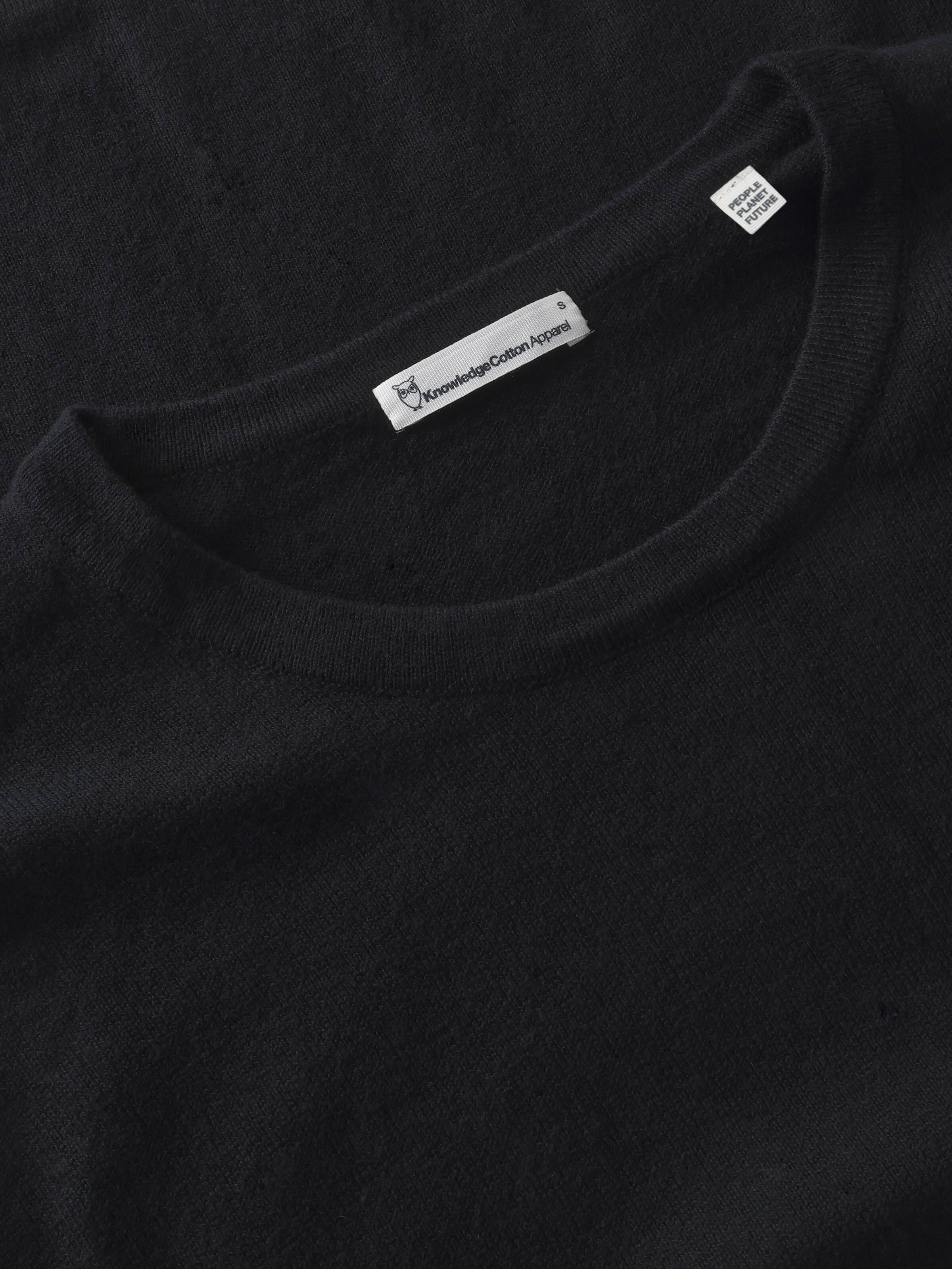 Gestricktes lockeres T-Shirt aus Kaschmir