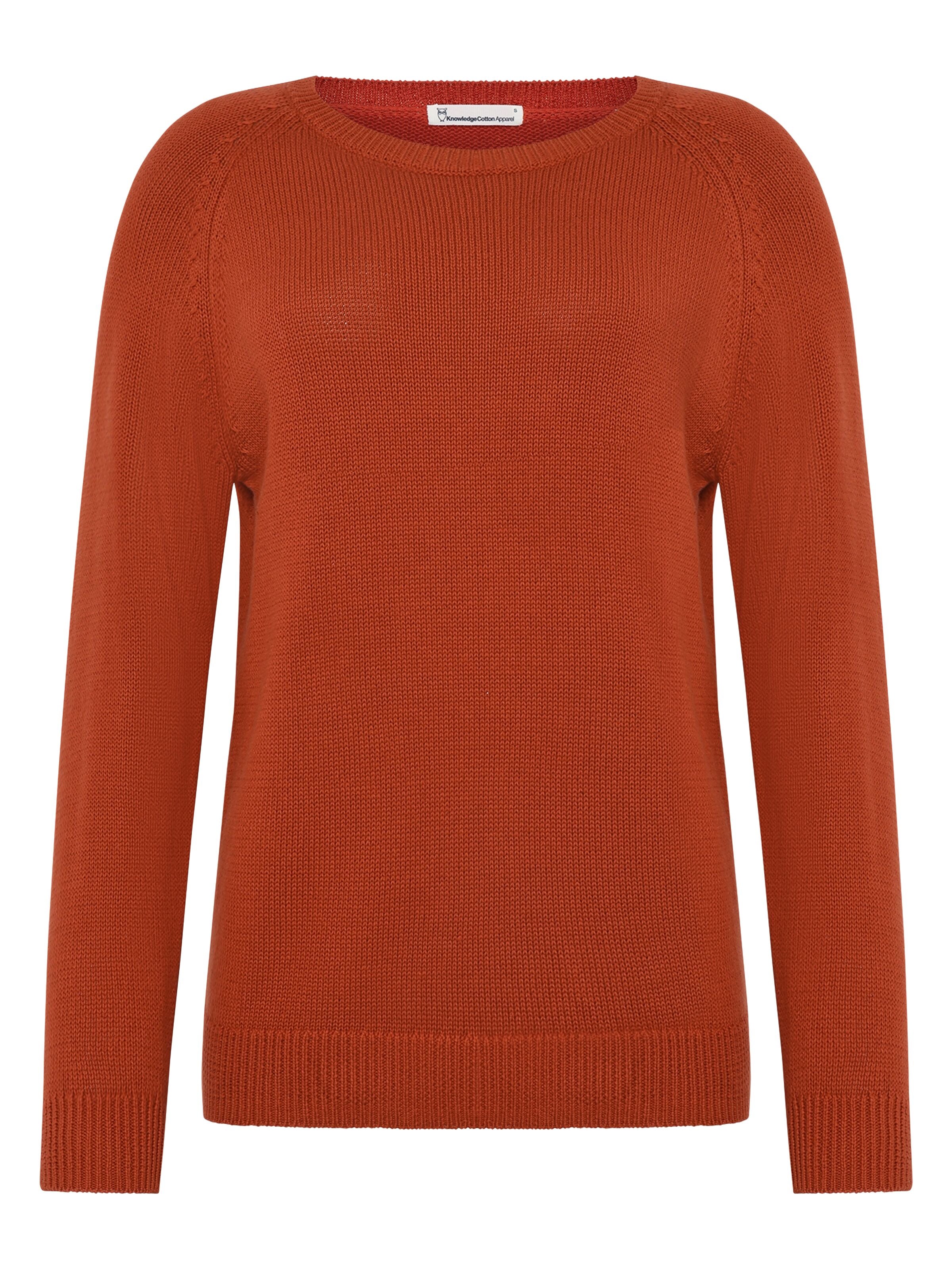 Leichter Rundhals-Pullover aus Bio-Baumwolle