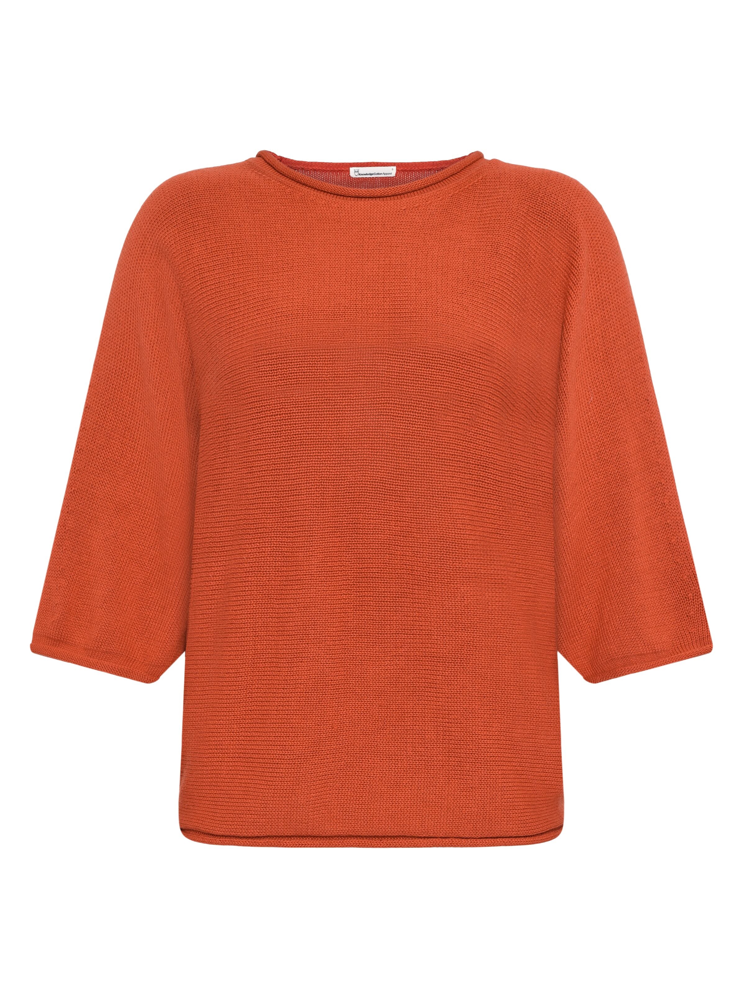 Leichter Pullover mit Fledermausärmeln aus Bio-Baumwolle