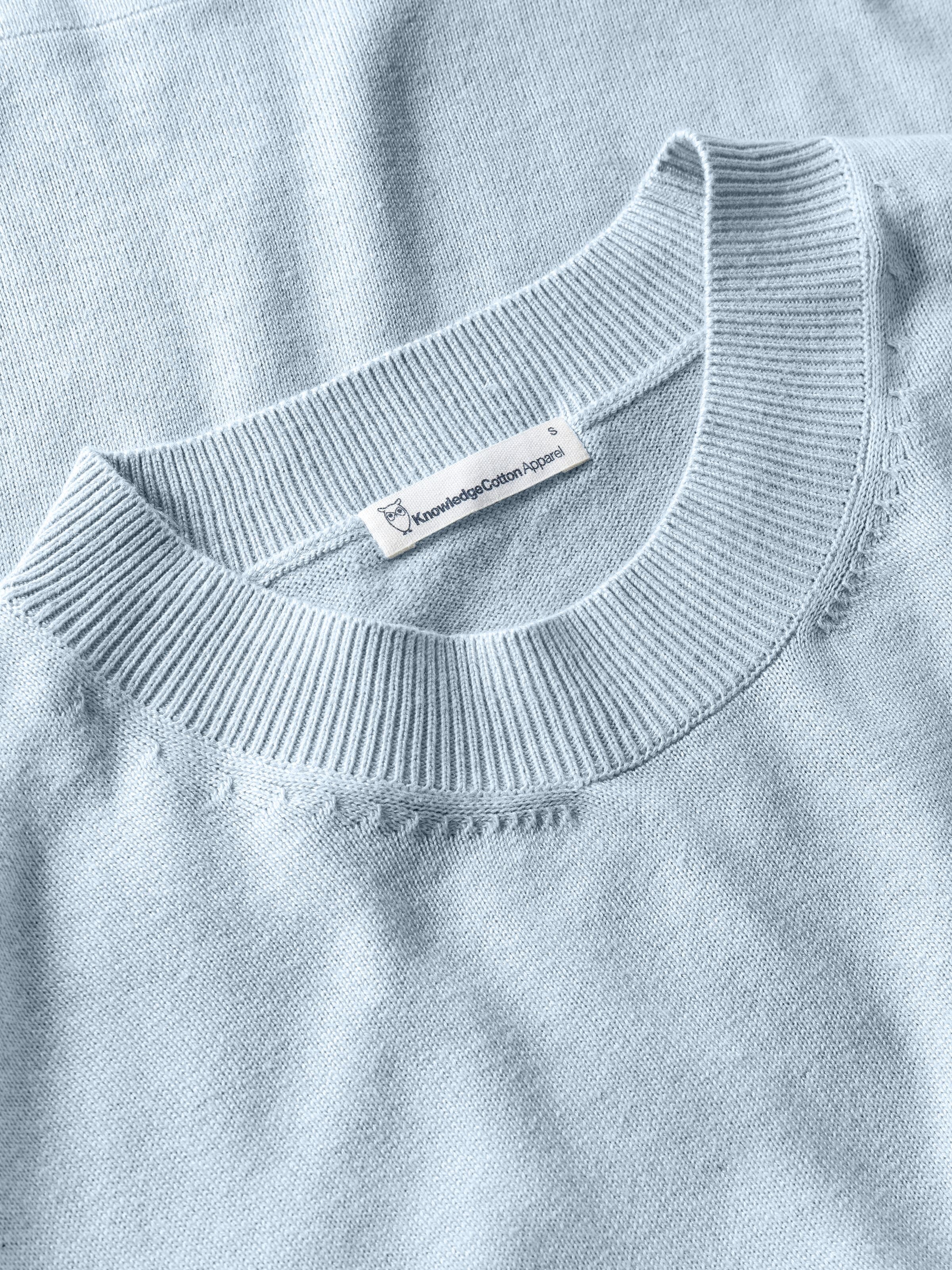 Lockerer Pullover aus leichtem Bio-Baumwollmix