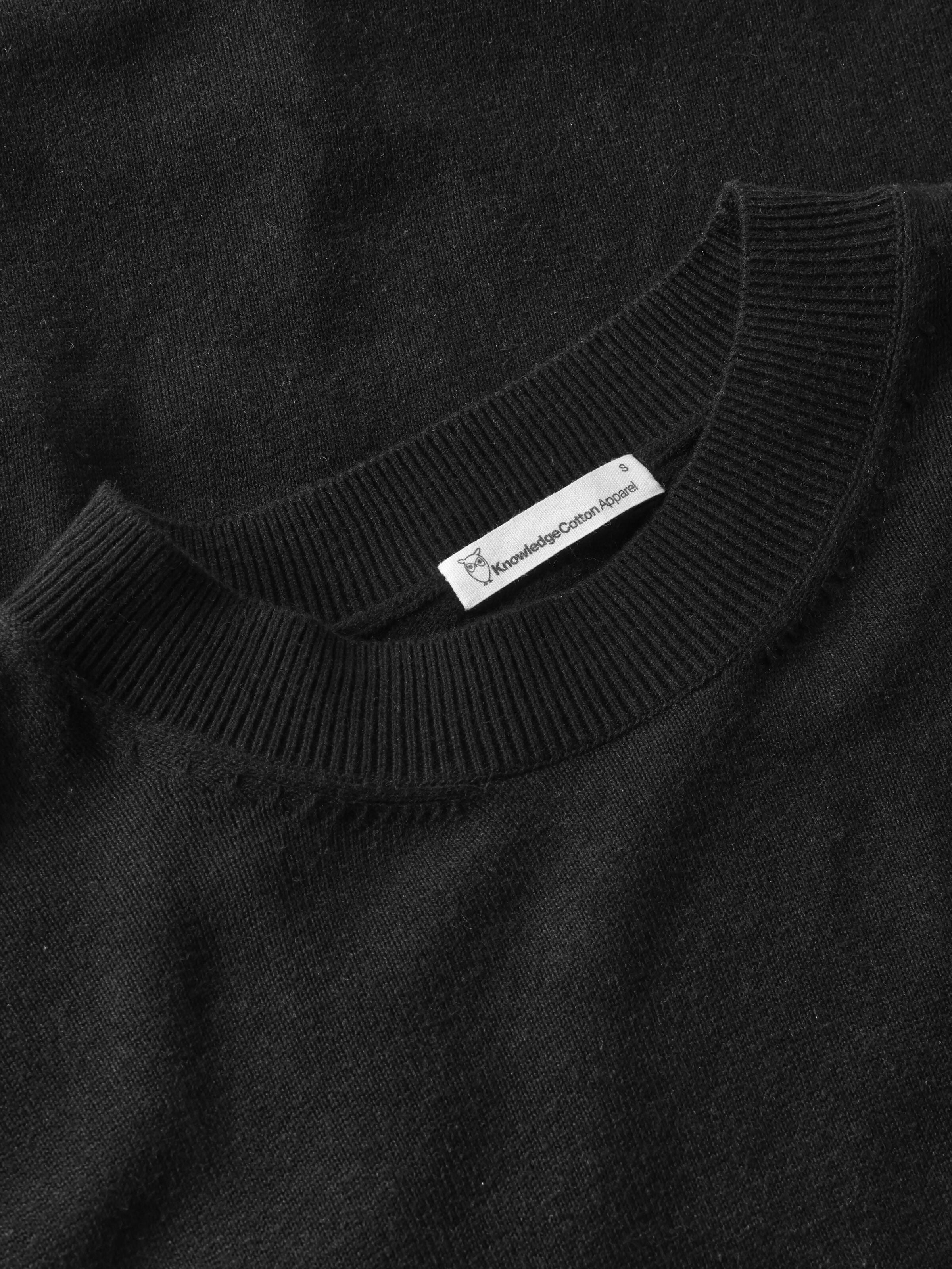 Lockerer Pullover aus leichtem Bio-Baumwollmix