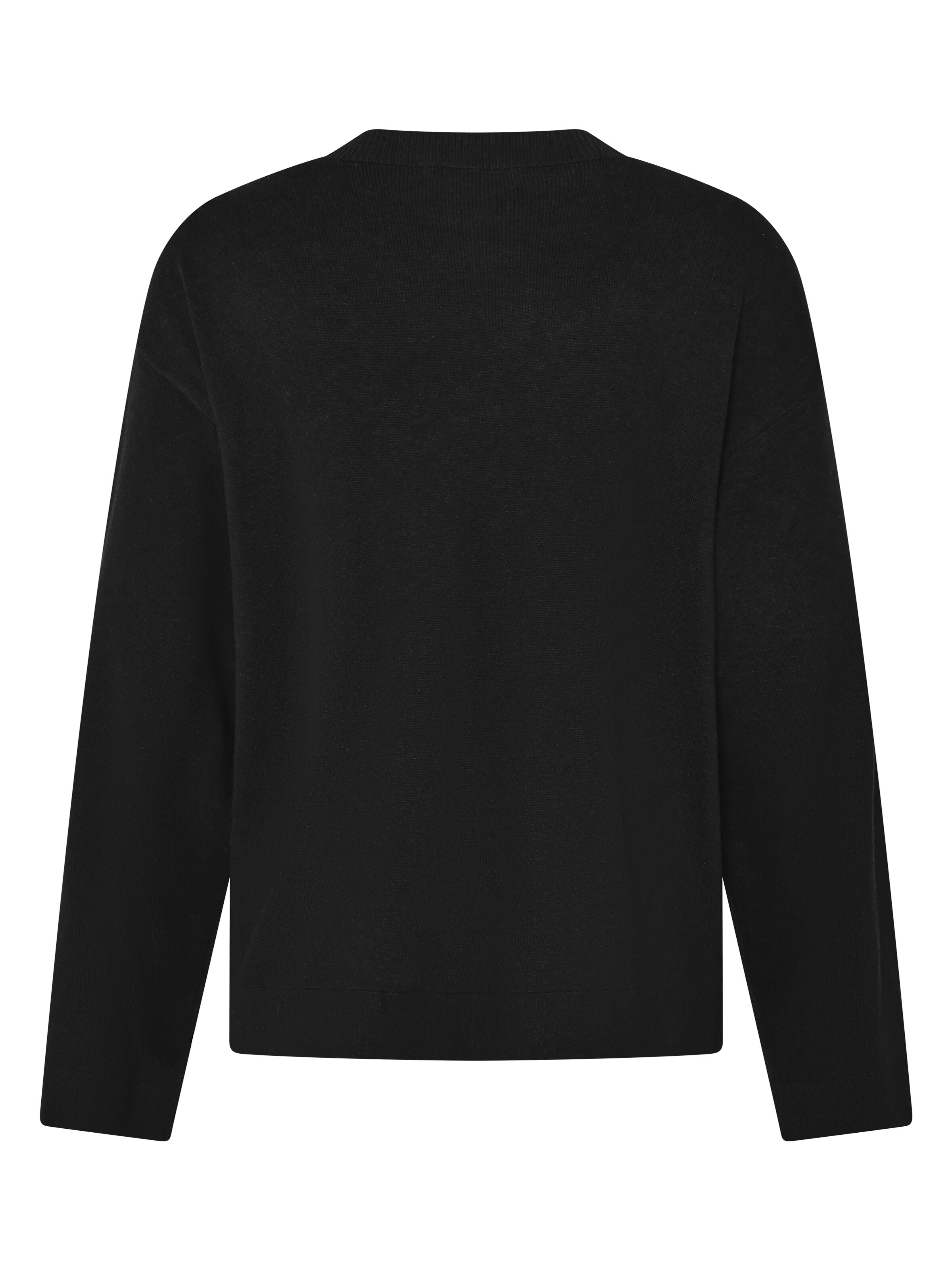 Lockerer Pullover aus leichtem Bio-Baumwollmix