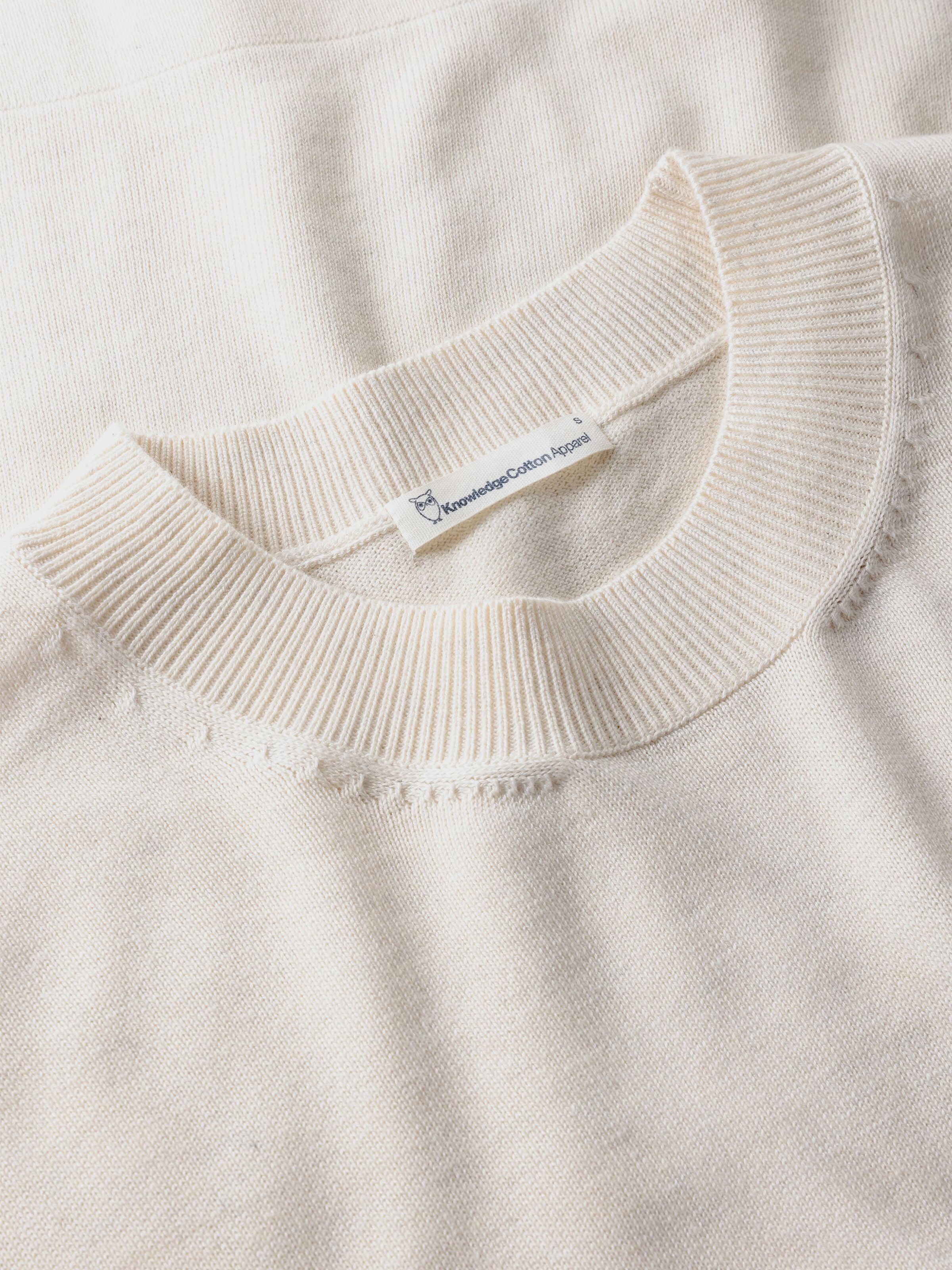 Lockerer Pullover aus leichtem Bio-Baumwollmix