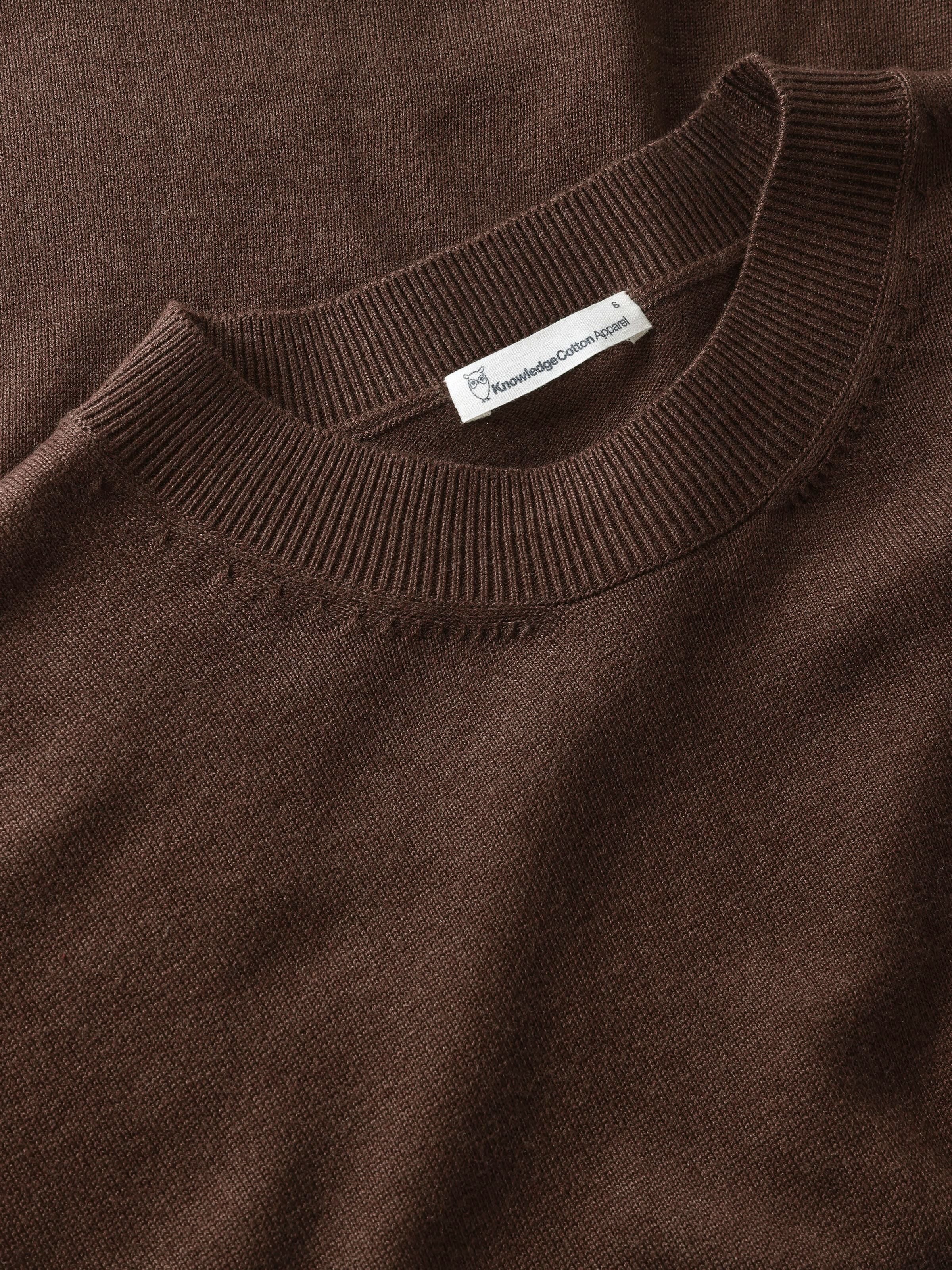 Lockerer Pullover aus leichtem Bio-Baumwollmix