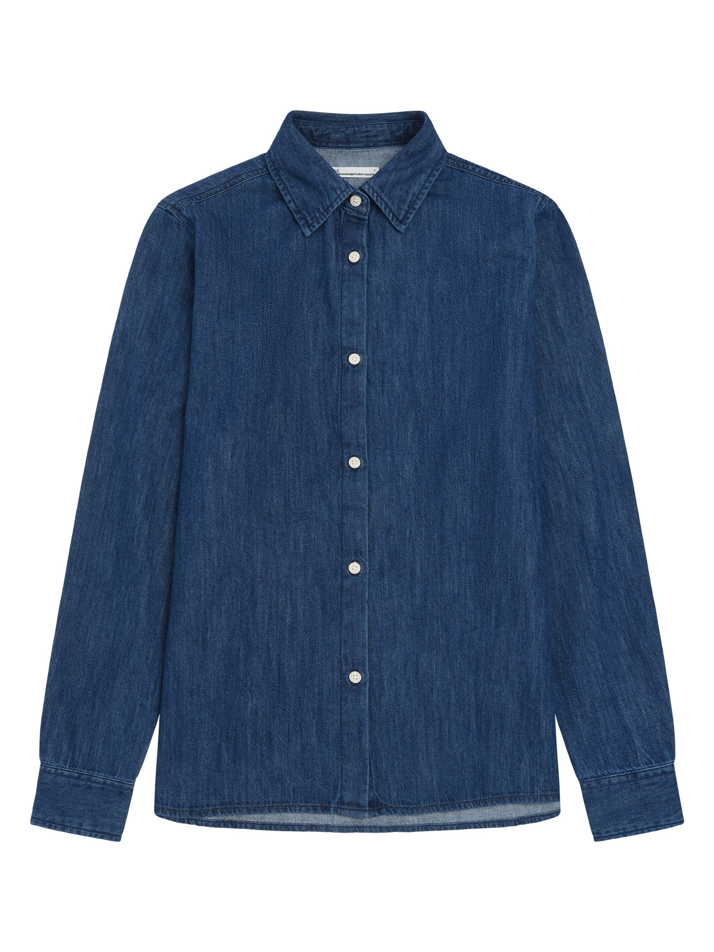 Weiche Denim Bluse aus Bio-Baumwolle