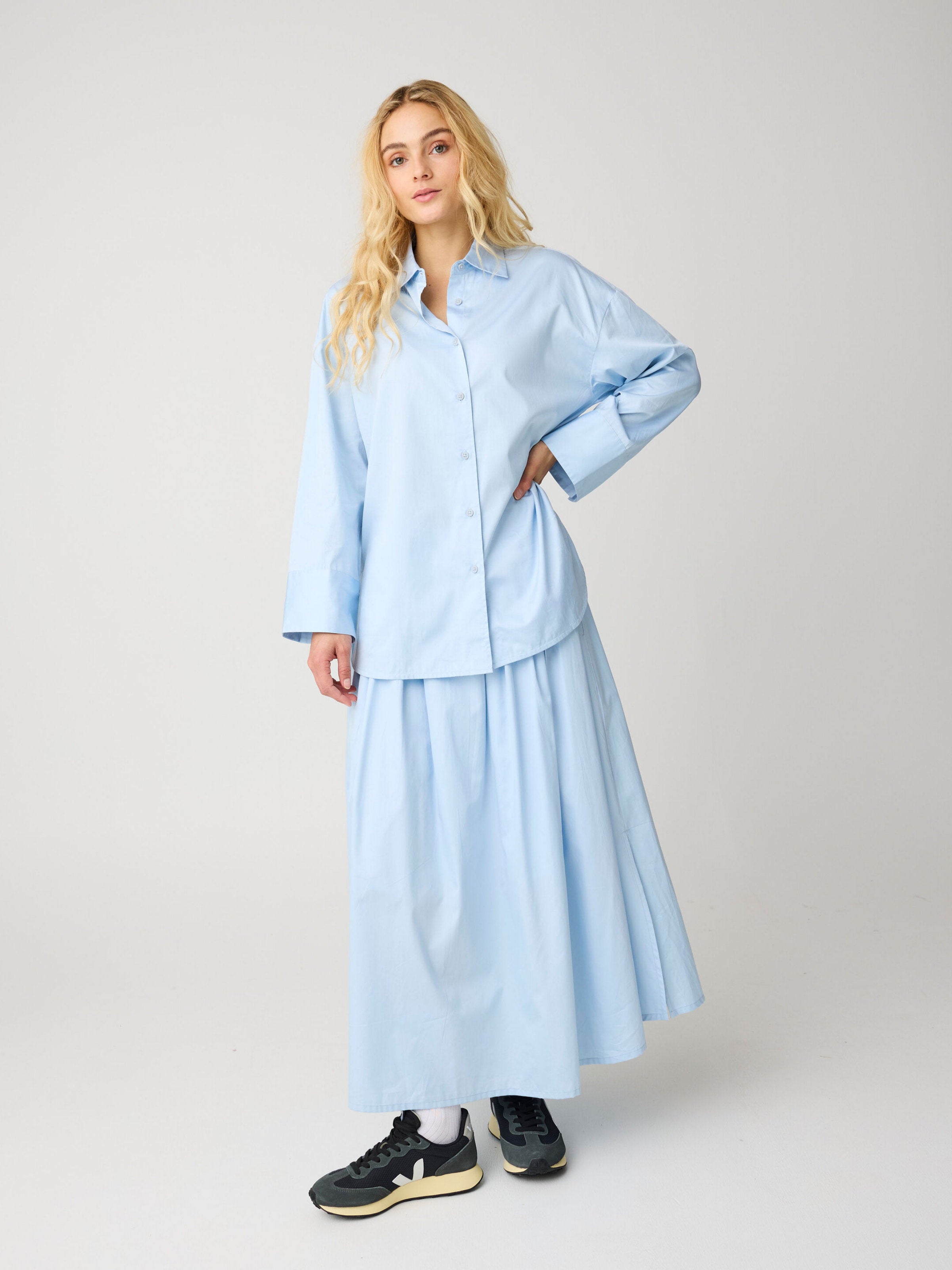 Lockere Bluse DEW aus Bio-Baumwolle