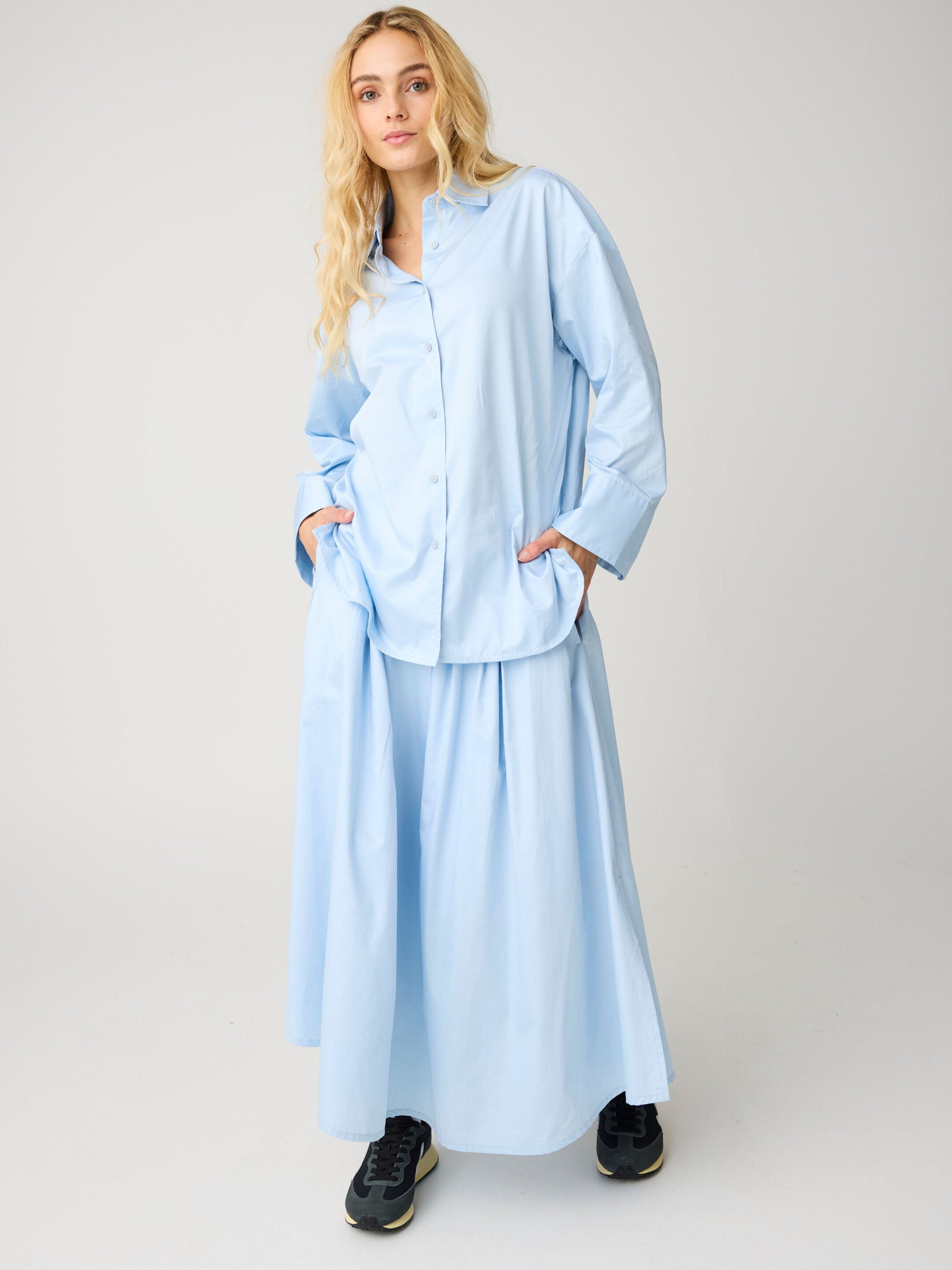 Lockere Bluse DEW aus Bio-Baumwolle