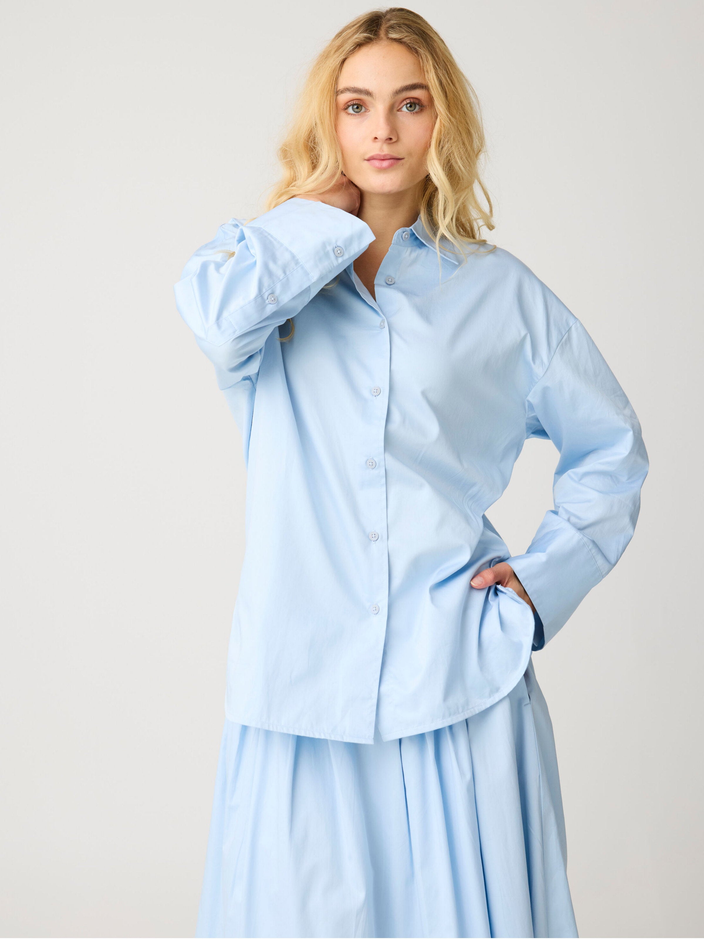 Lockere Bluse DEW aus Bio-Baumwolle