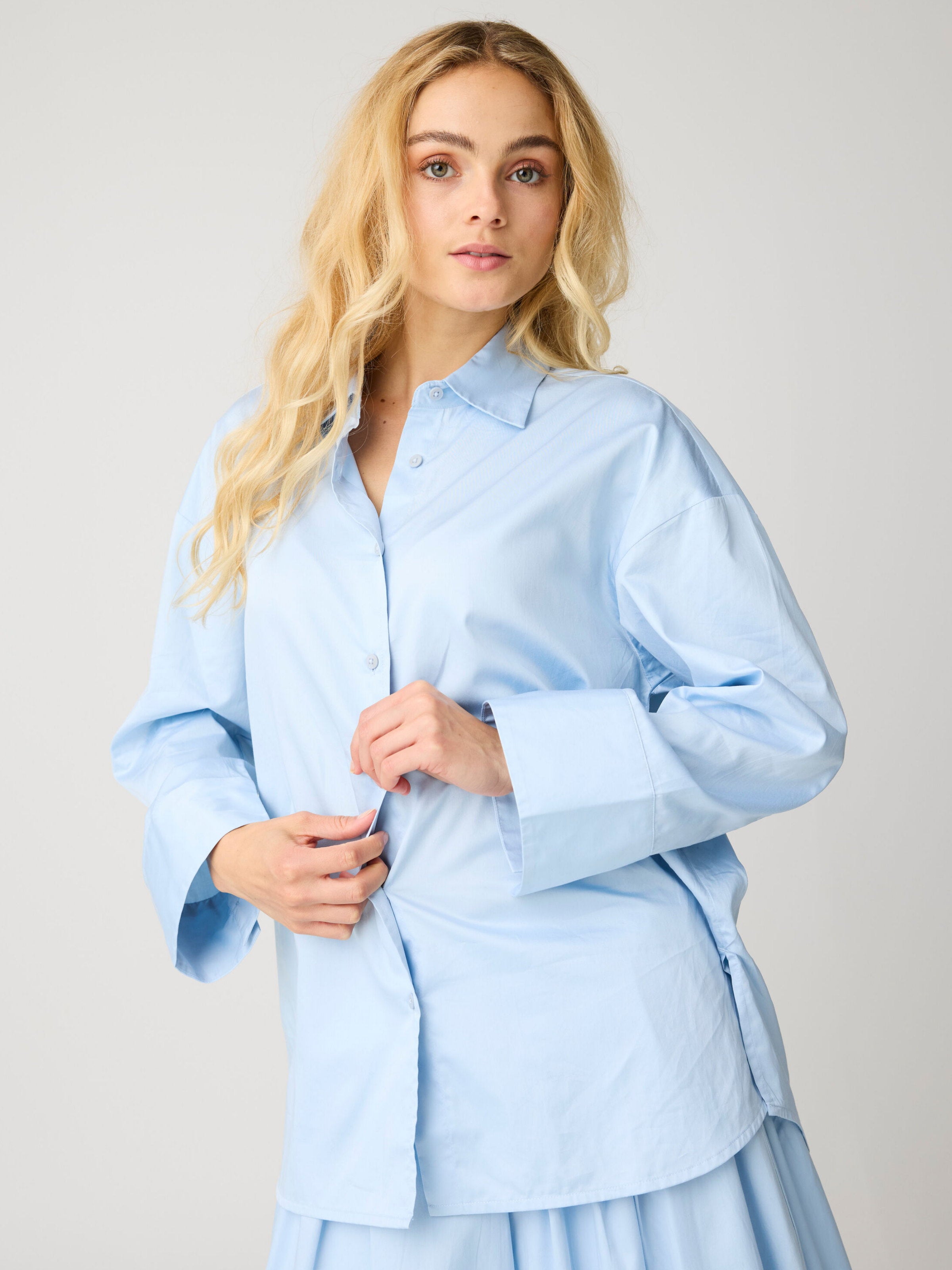 Lockere Bluse DEW aus Bio-Baumwolle