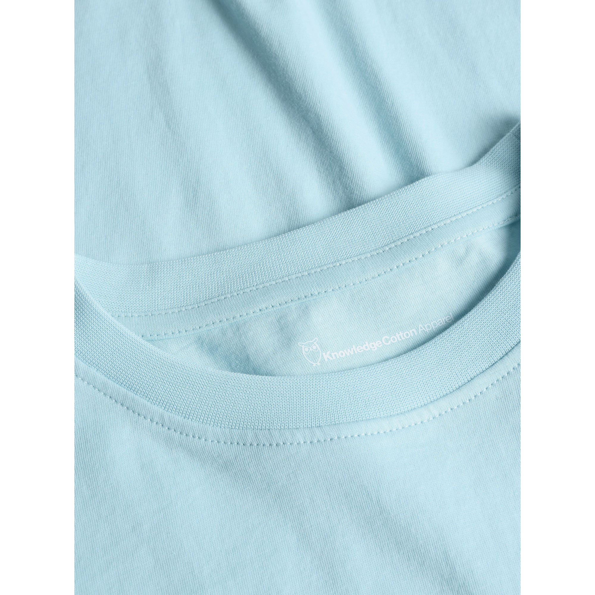 Basic Pima-Baumwoll-Shirt mit langen Ärmeln - Bio-Baumwolle GOTS/Vegan