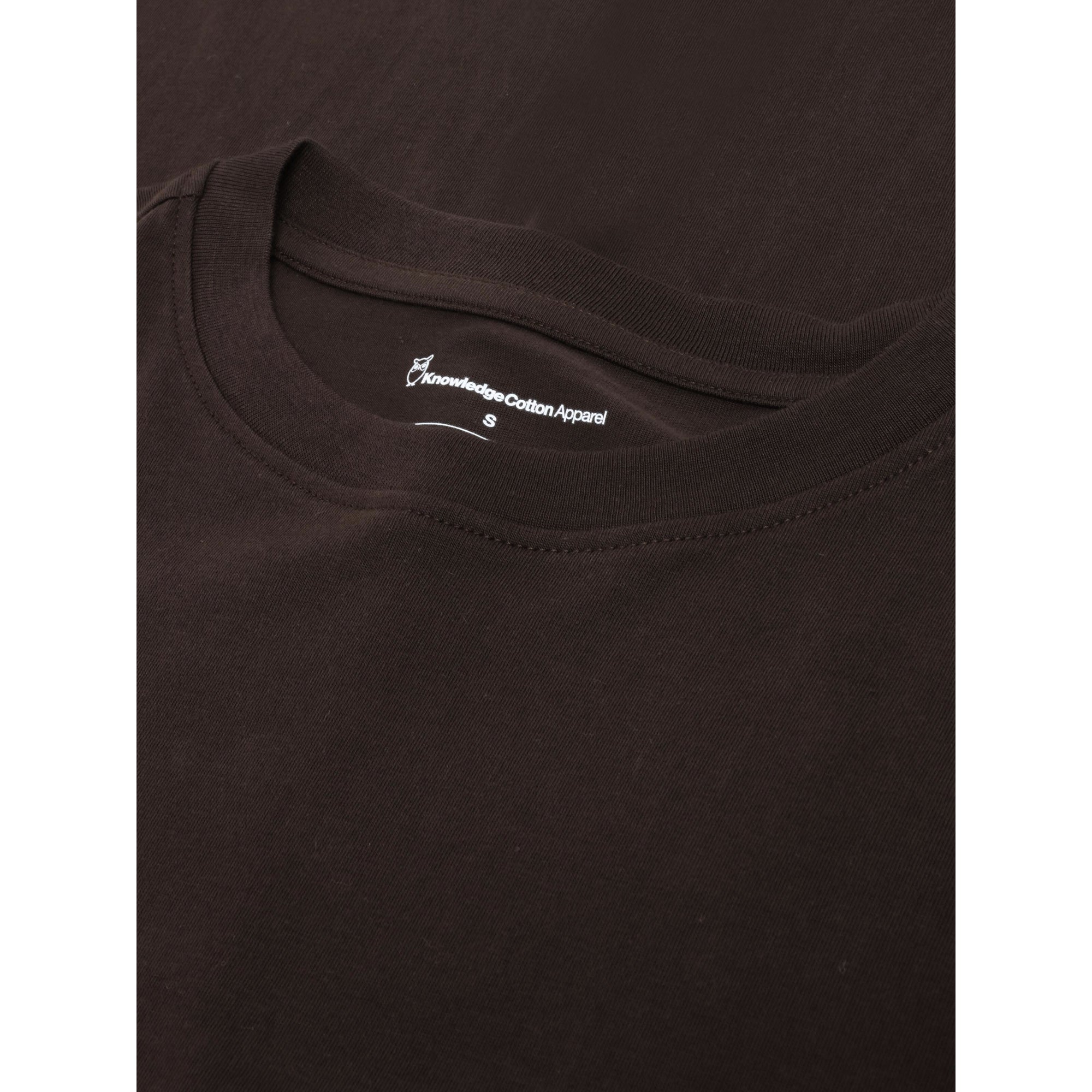 Basic Pima-Baumwoll-Shirt mit langen Ärmeln - Bio-Baumwolle GOTS/Vegan