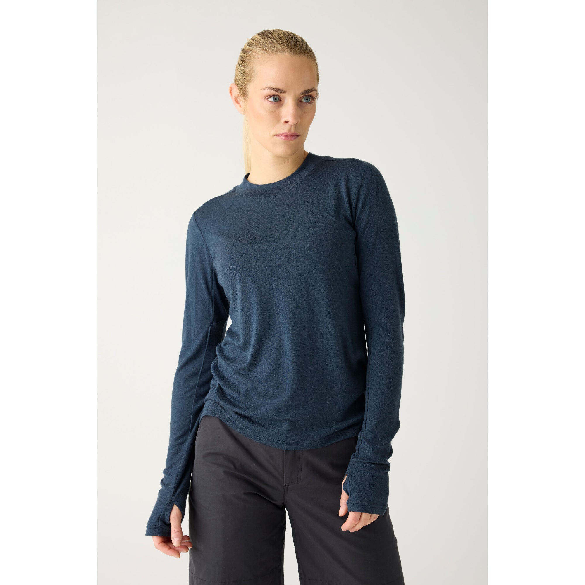 Pullover DYNAMIC Langarmshirt aus Merinowolle - Damen
