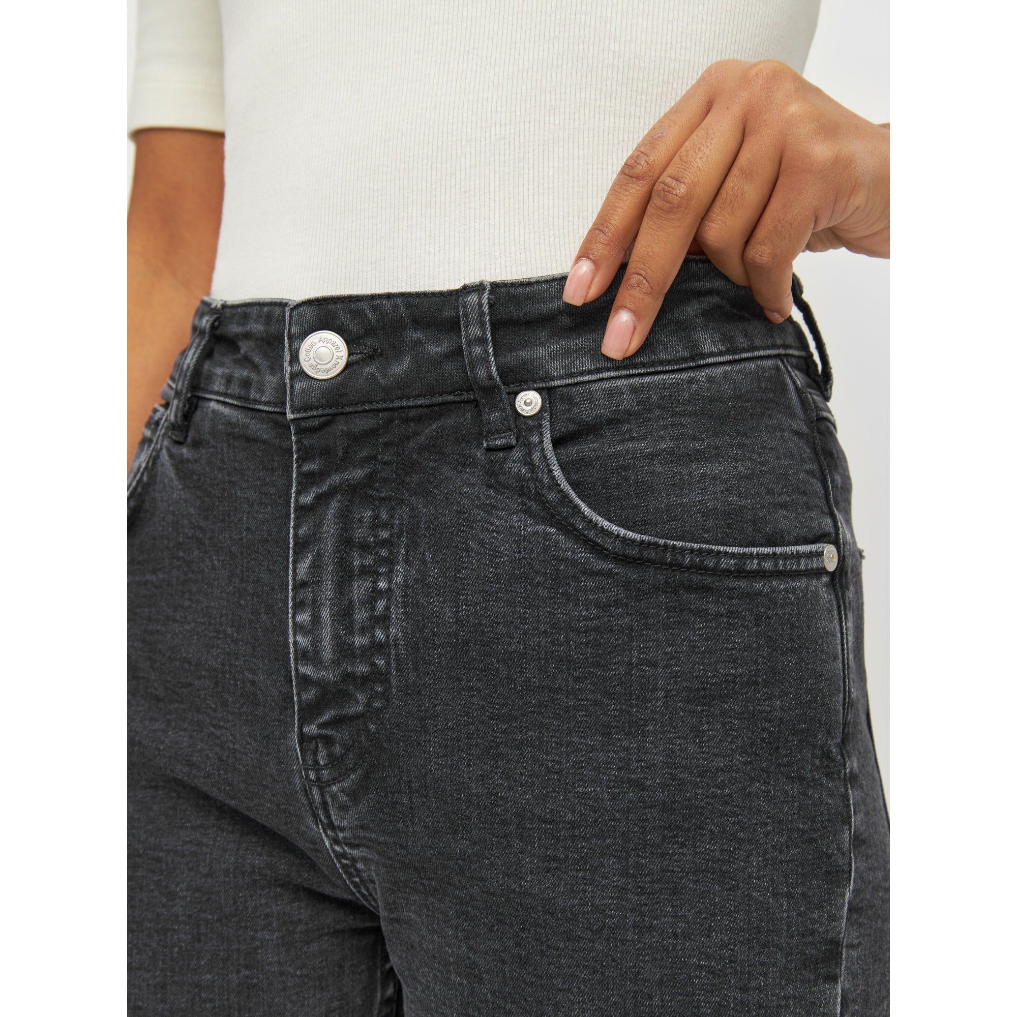 Mom-Fit Hose IRIS Mid-Rise 5-Pocket Jeans