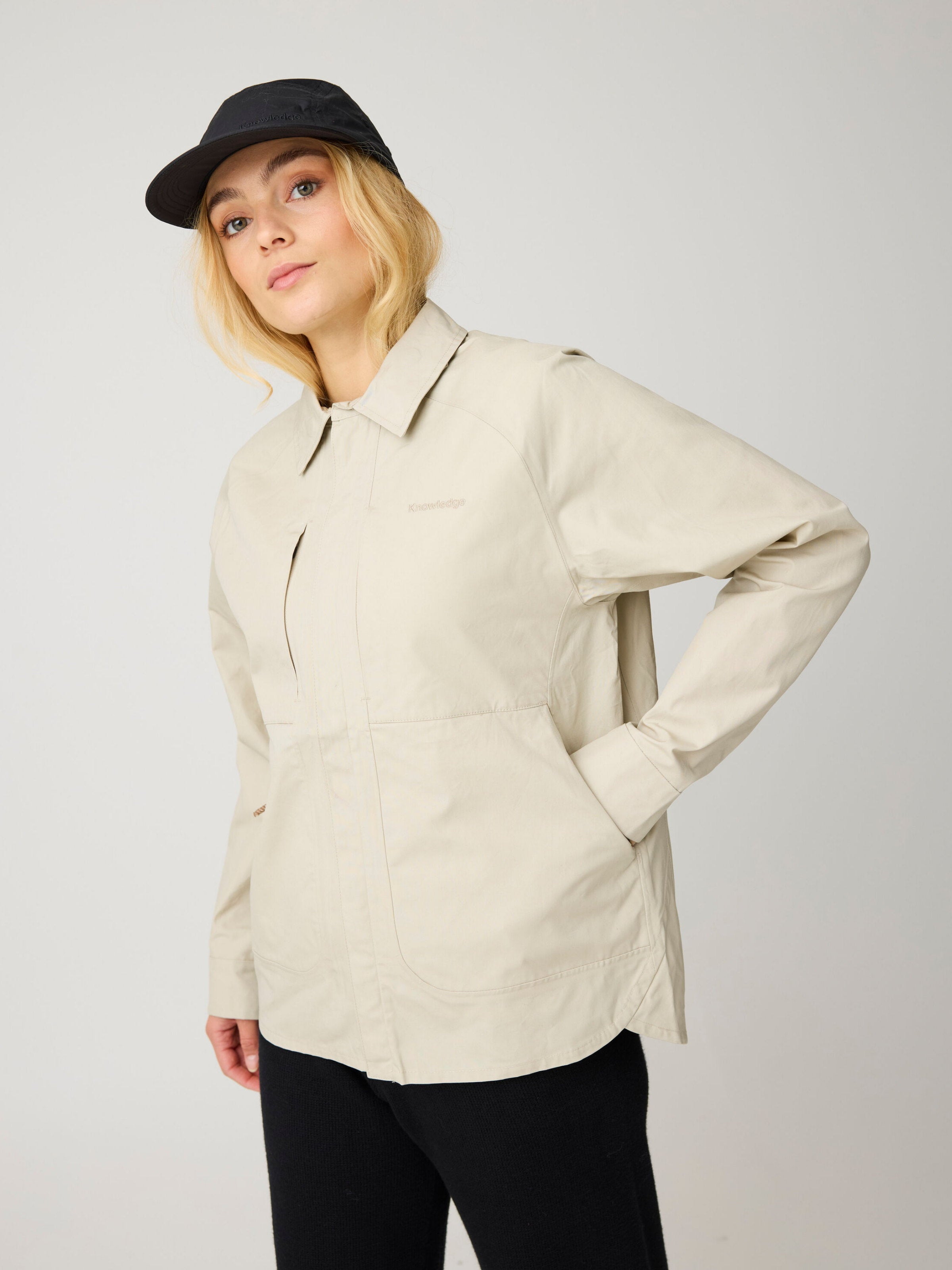 Jacke VENT CANVAS 200 aus Bio-Baumwolle - Damen