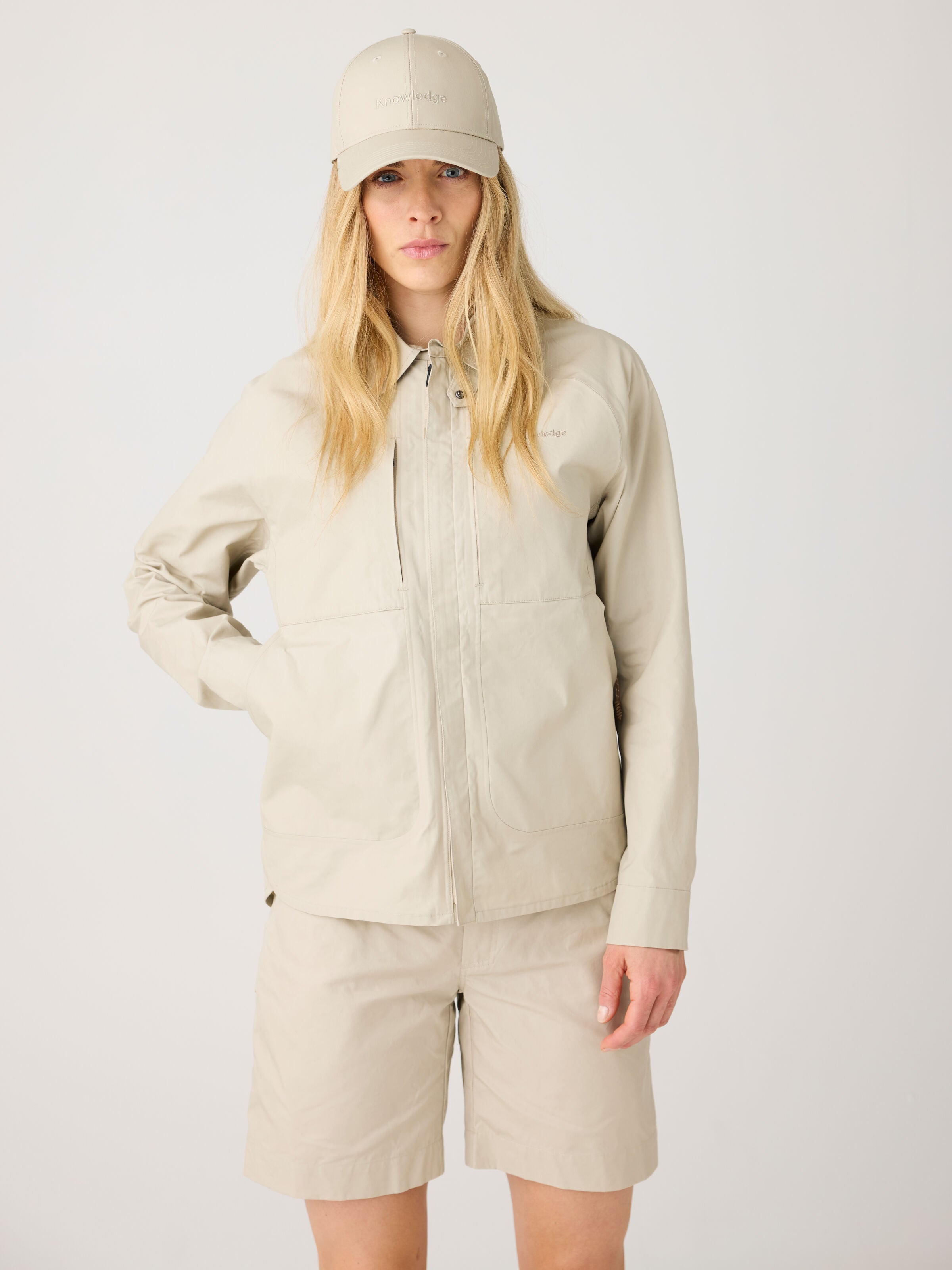 Jacke VENT CANVAS 200 aus Bio-Baumwolle - Damen