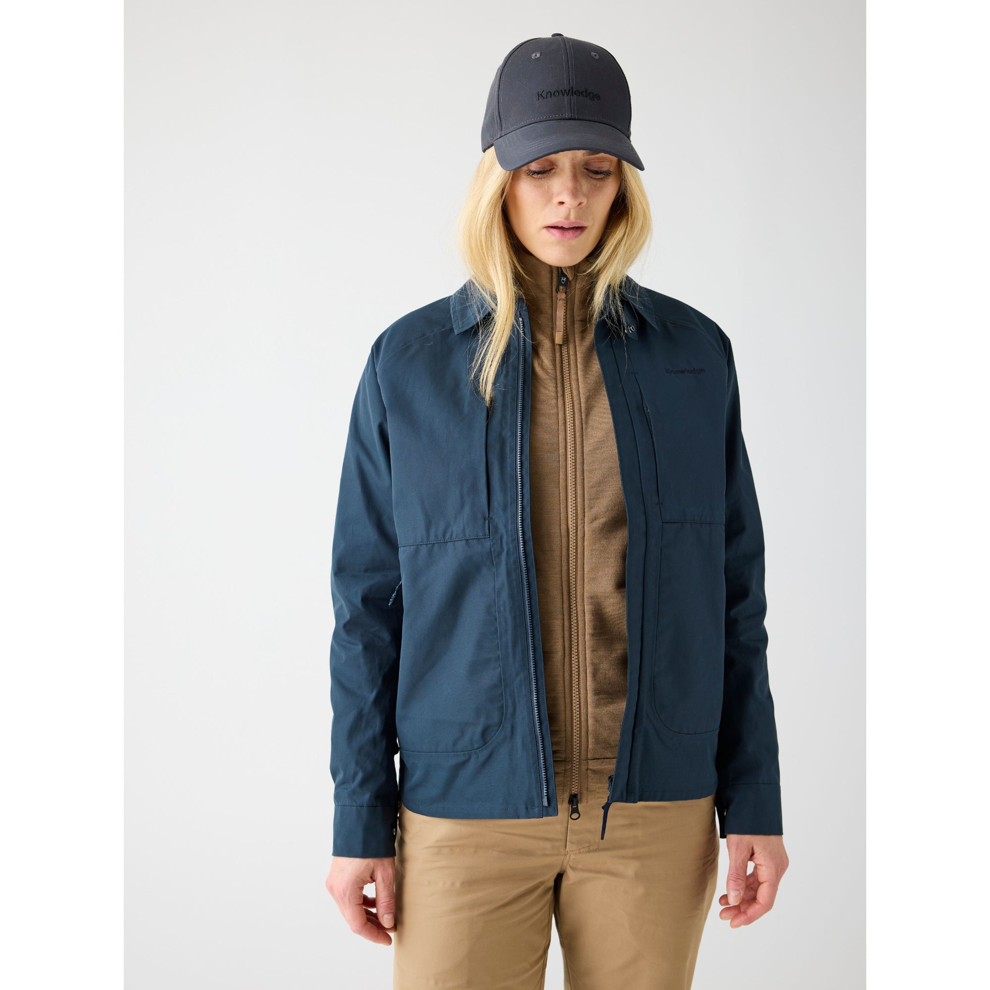 Jacke VENT CANVAS 200 aus Bio-Baumwolle - Damen