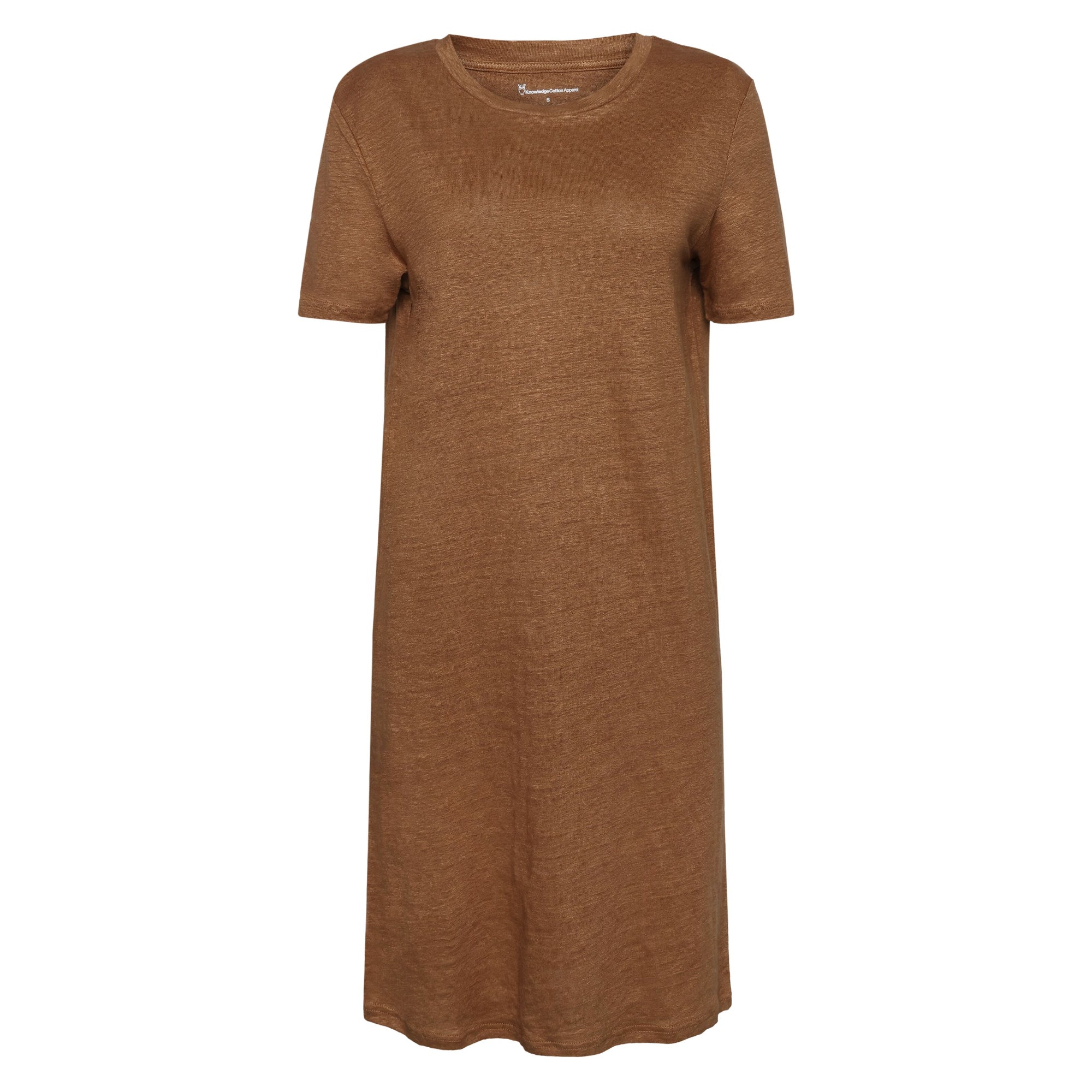 Bio-Leinen T-Shirt Kleid GOTS/Vegan