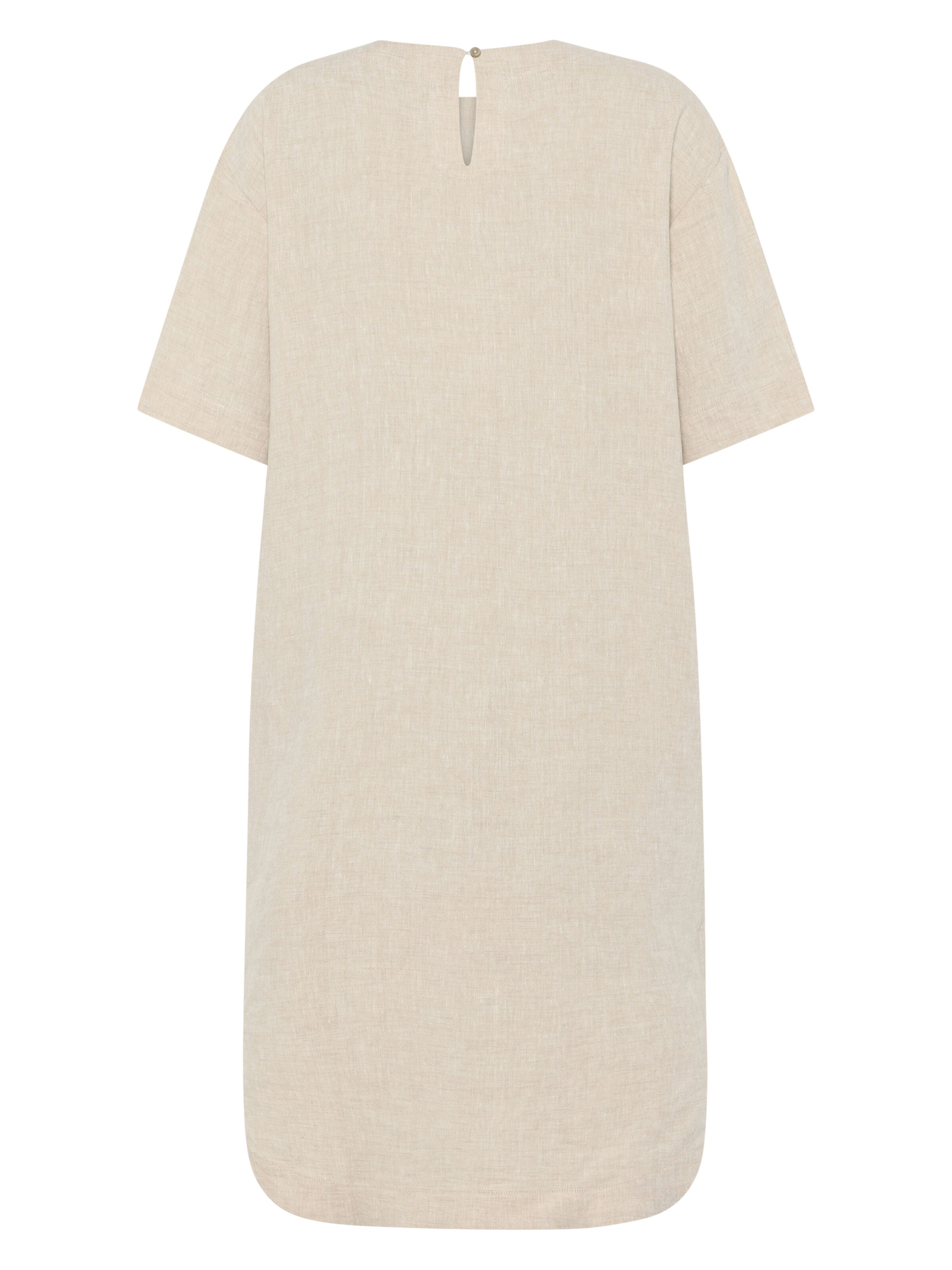 T-Shirt-Kleid aus Bio-Leinen