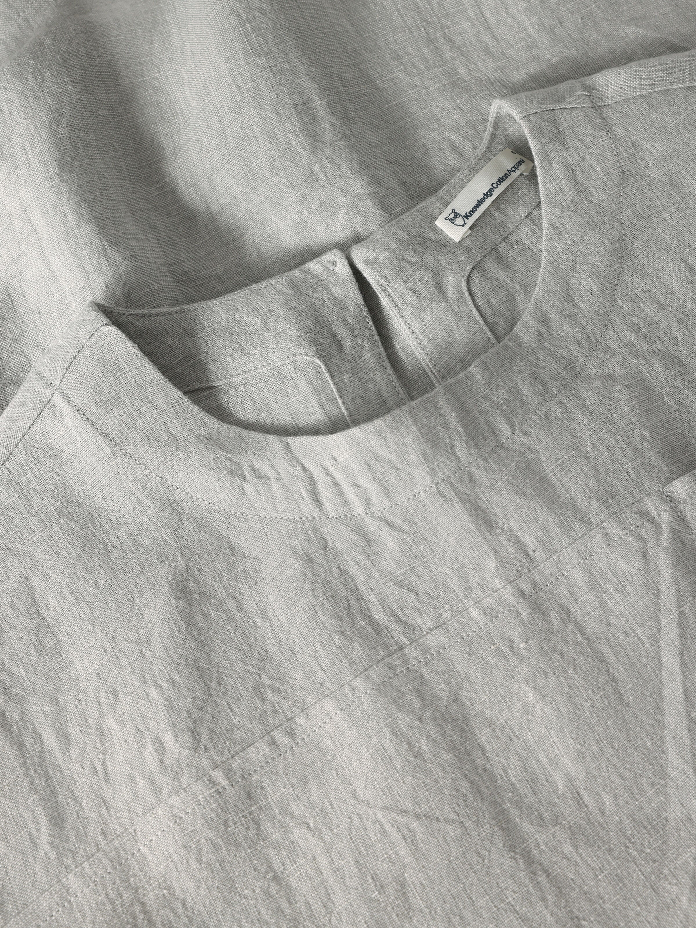 T-Shirt-Kleid aus Bio-Leinen