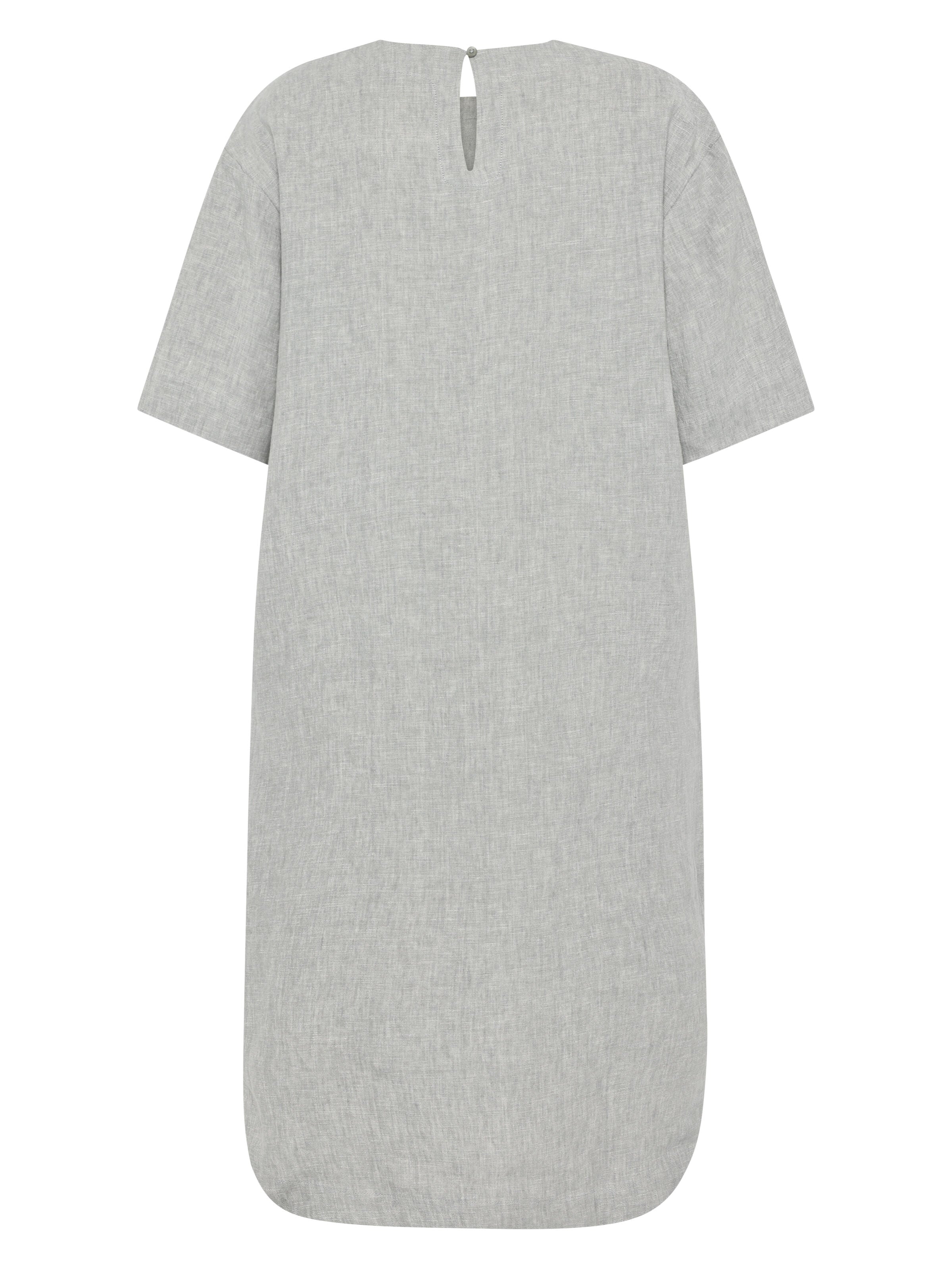 T-Shirt-Kleid aus Bio-Leinen