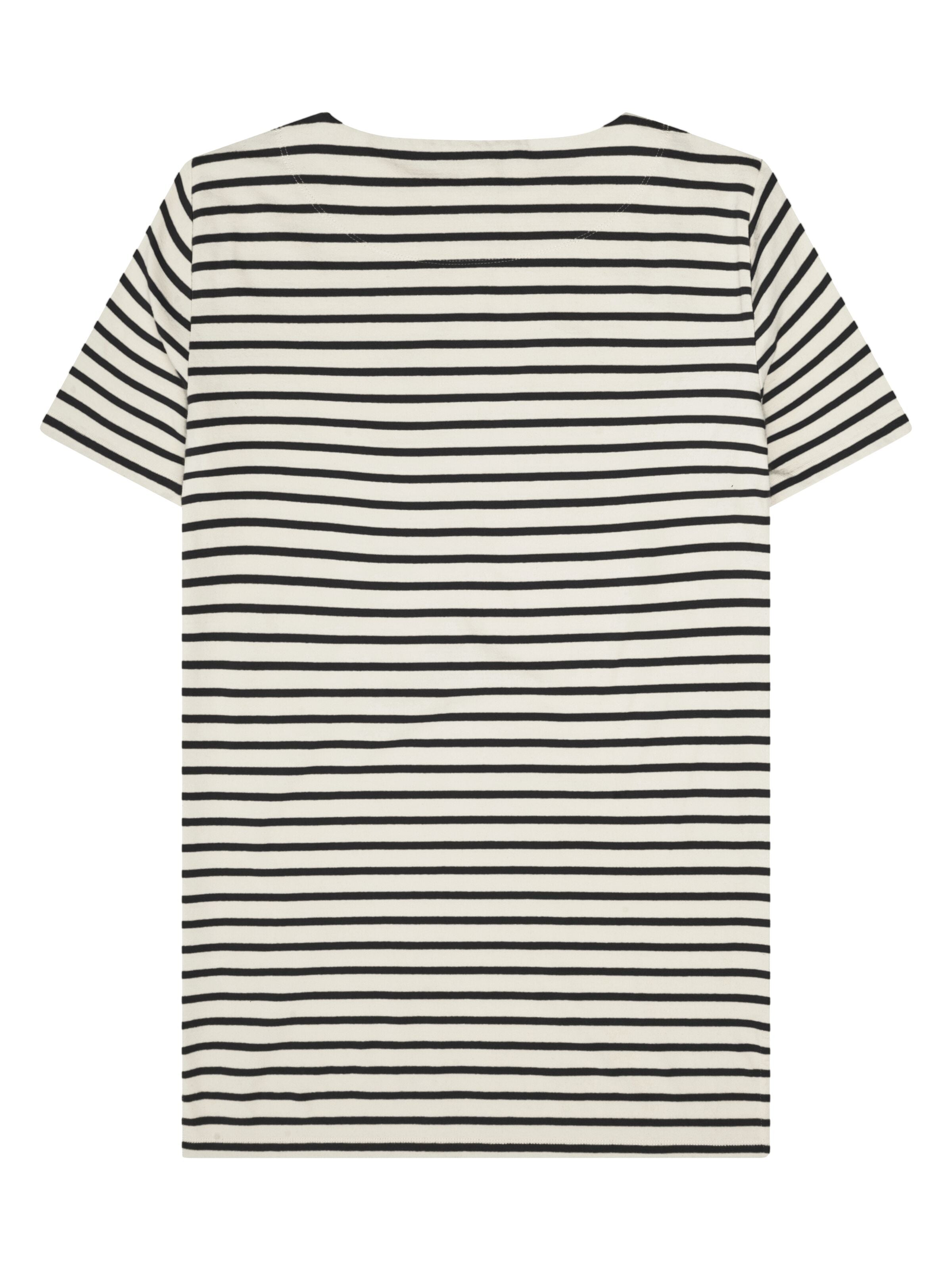 T-Shirt-Kleid mit Streifen aus Bio-Baumwolle