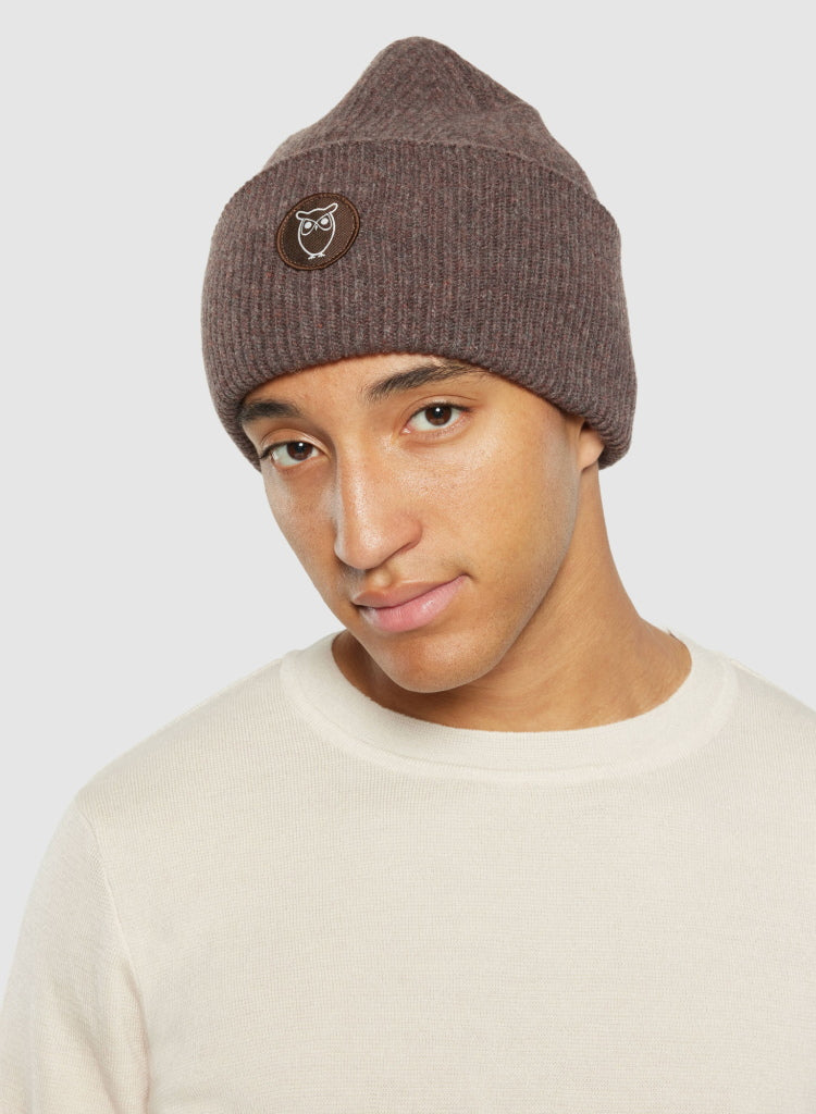 Beanie BIG RIB Mütze aus Bio-Lammwolle