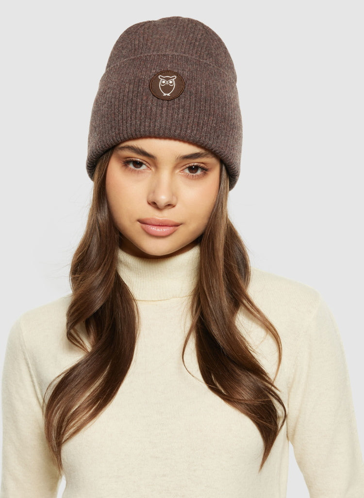 Beanie BIG RIB Mütze aus Bio-Lammwolle