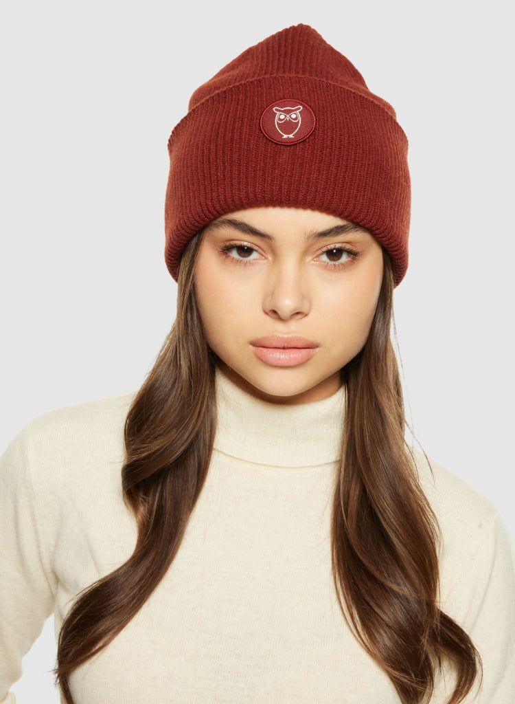 Beanie BIG RIB Mütze aus Bio-Lammwolle