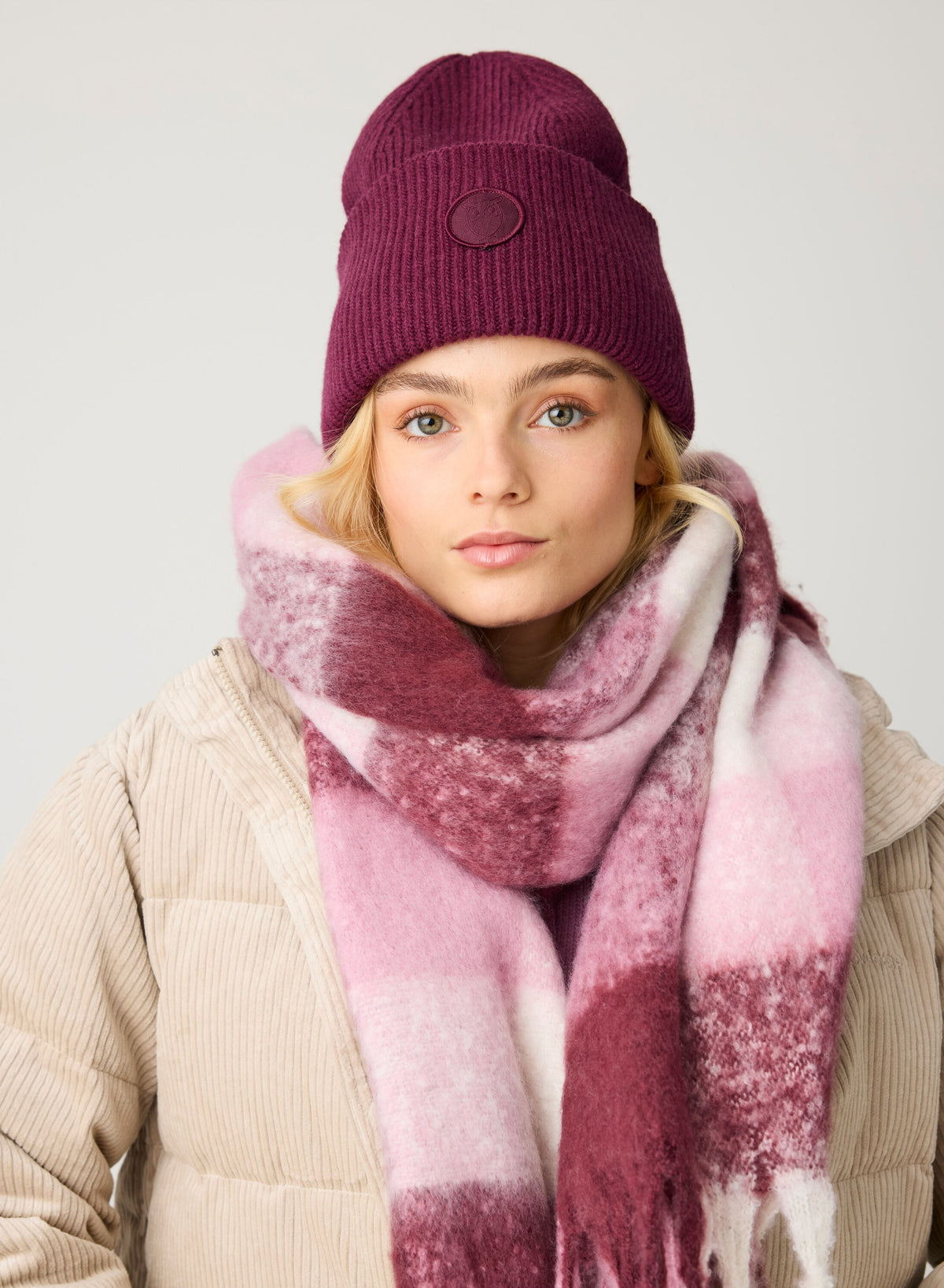 Beanie BIG RIB Mütze aus Bio-Lammwolle