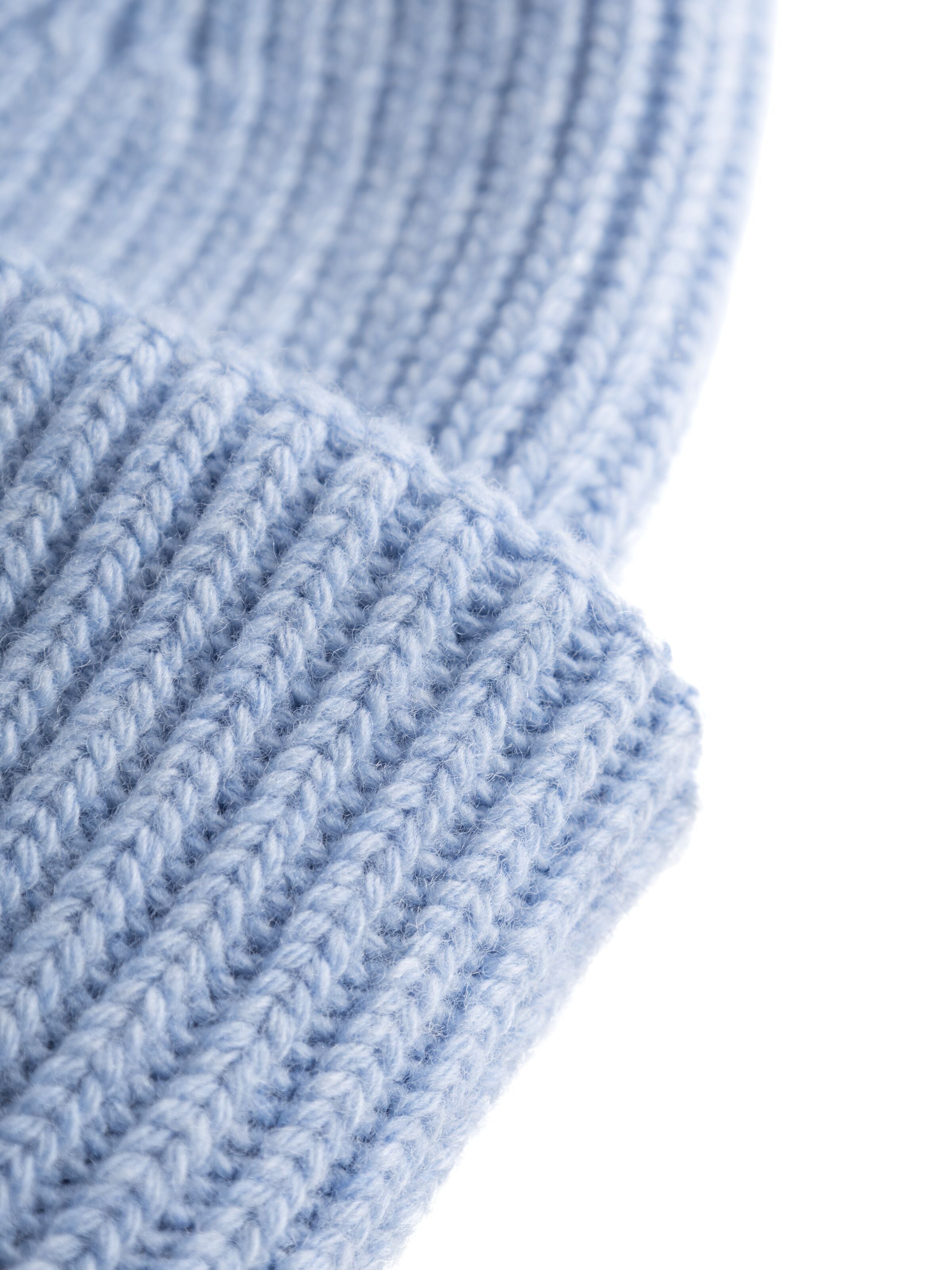 Beanie BIG RIB Mütze aus Bio-Lammwolle