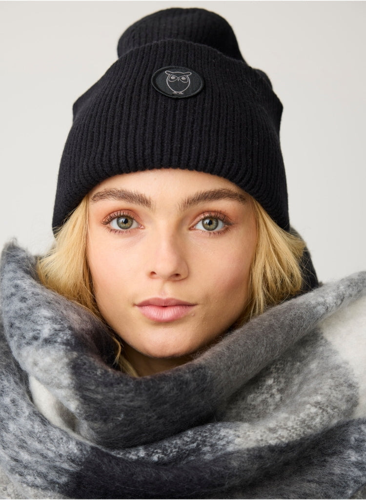 Beanie BIG RIB Mütze aus Bio-Lammwolle