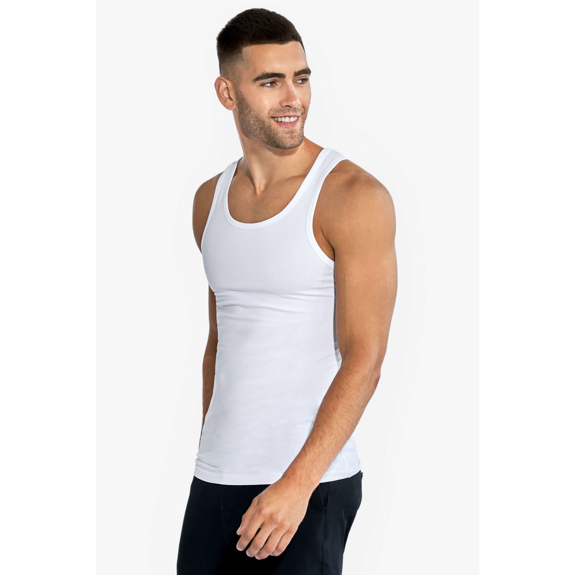 2-Pack Tanktops aus Bio-Baumwolle