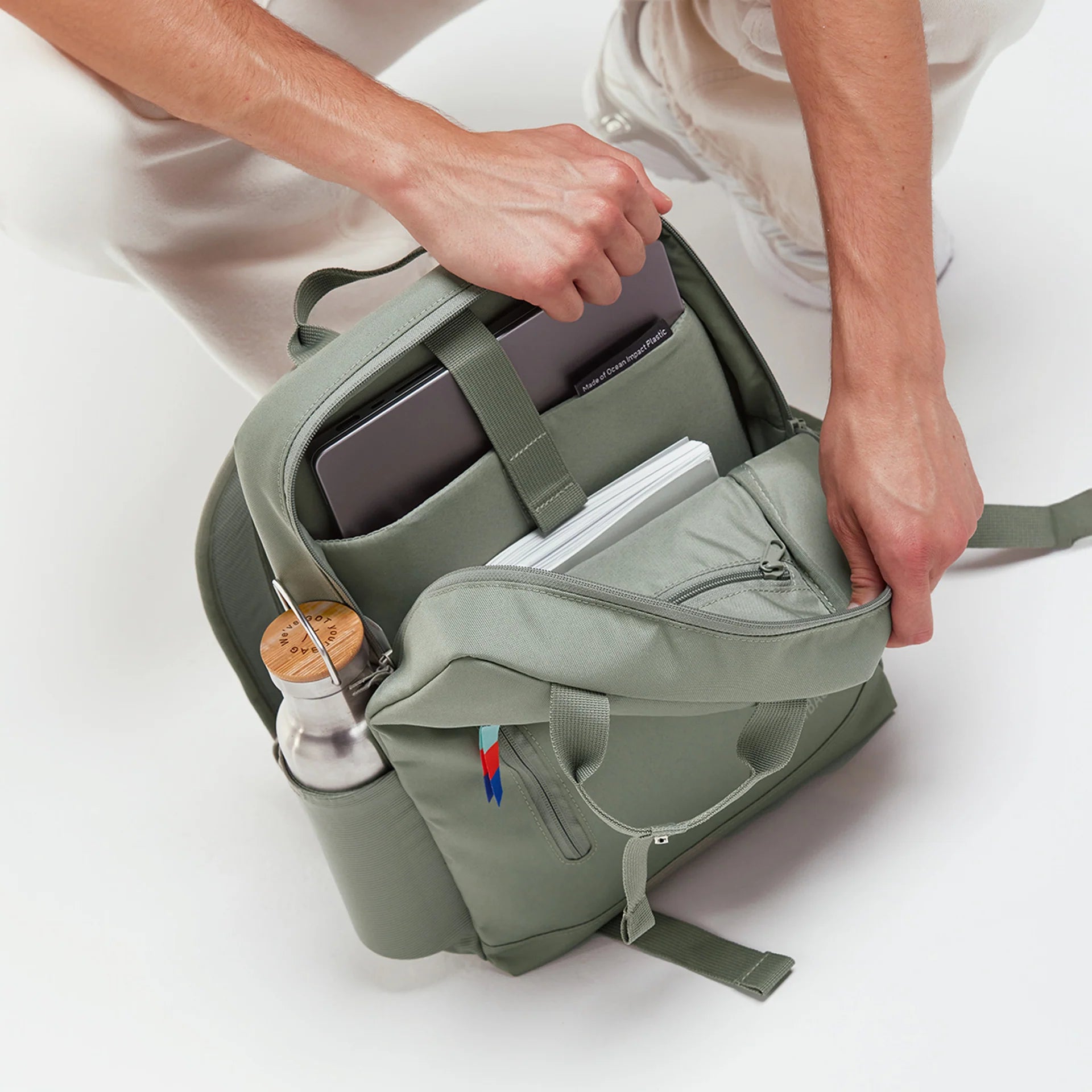 Daypack 2.0 Rucksack mit recyceltem Ocean Impact Plastic