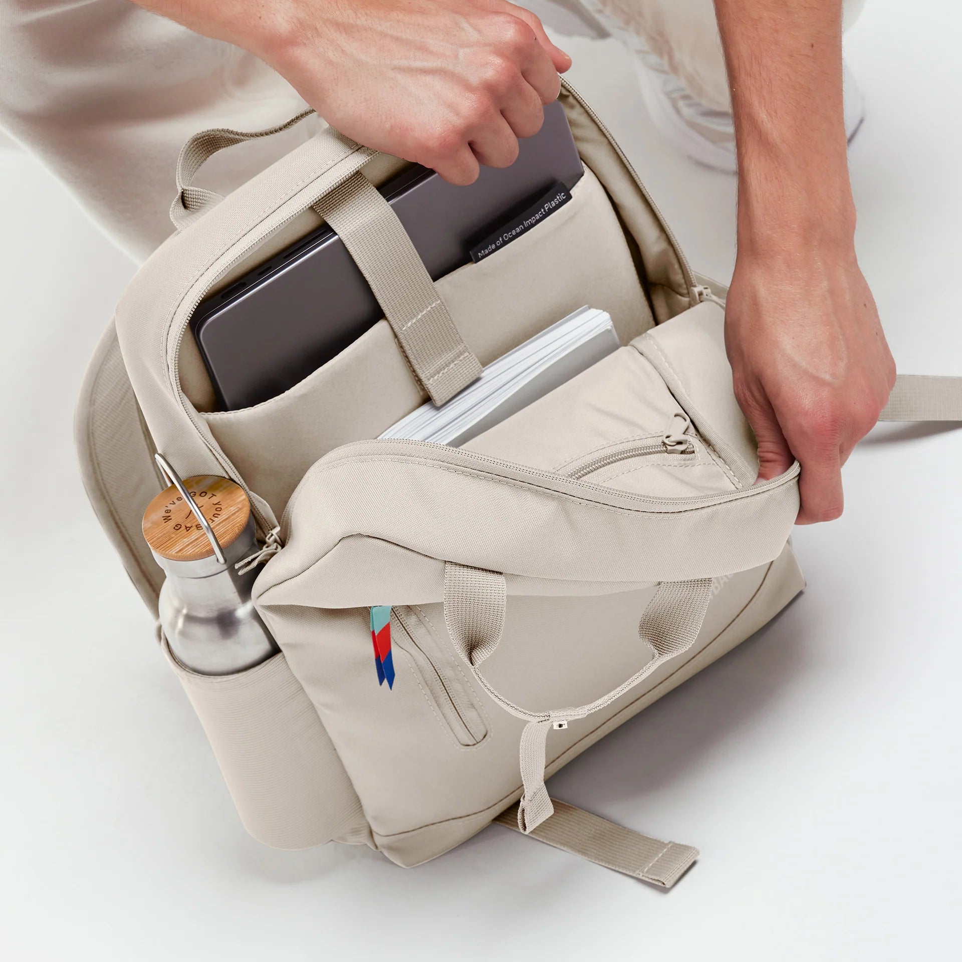 Daypack 2.0 Rucksack mit recyceltem Ocean Impact Plastic