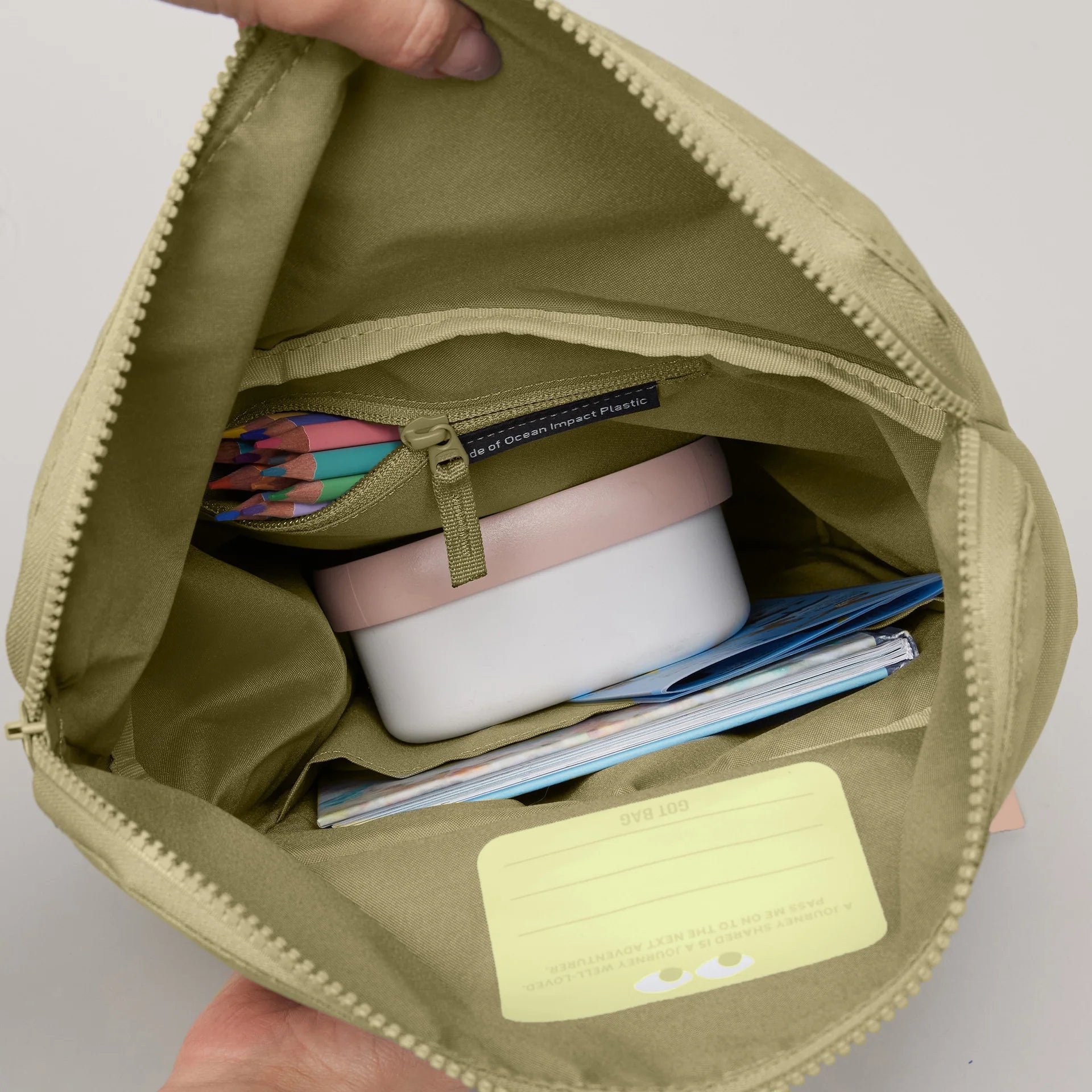 KIDS ADVENTURE ROLLTOP mit recyceltem Ocean Impact Plastic