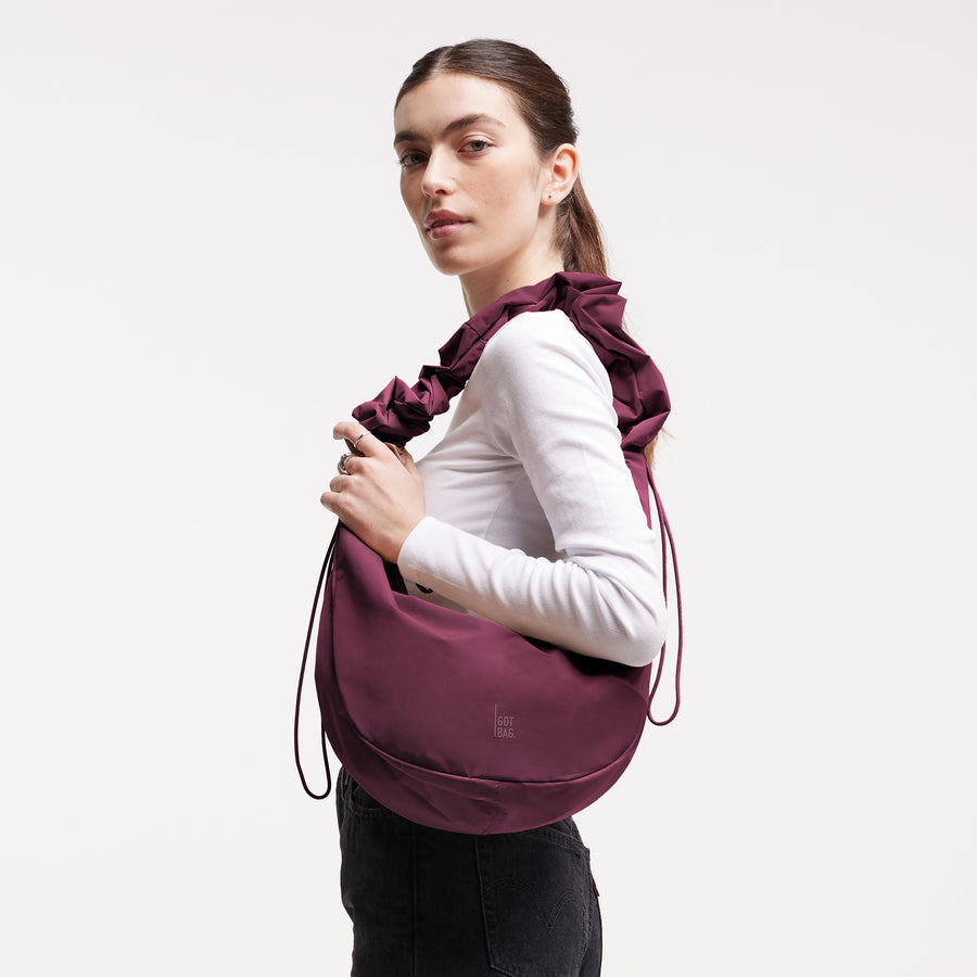 Tasche MOON BAG RUFFLE mit RE:NYNET