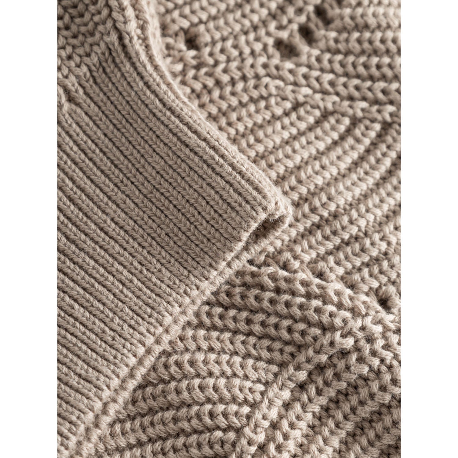 Strickpullover CABLE CREW aus Bio-Baumwolle