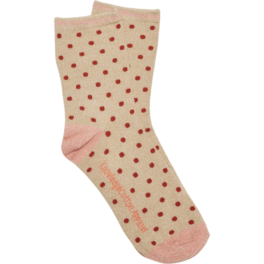 Glitzer-Socken HONEY Dots mit Bio-Baumwolle und recyceltem Polyester