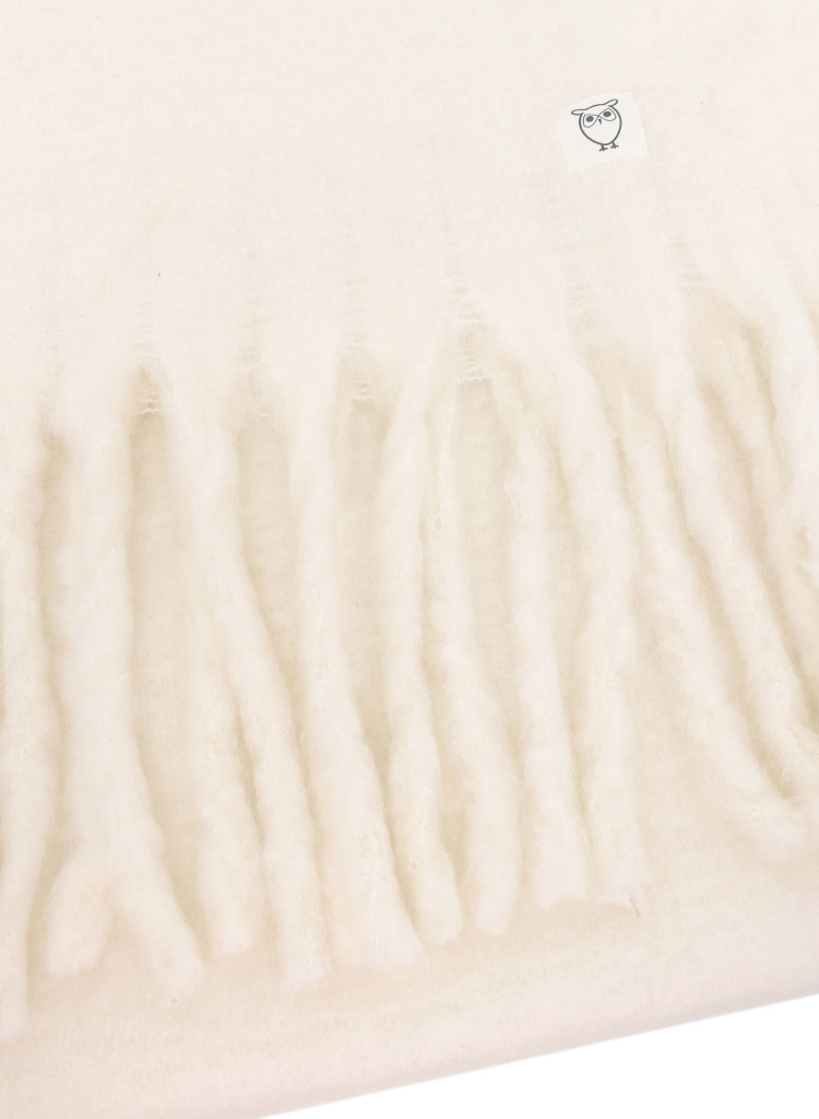 Großer Schal mit Fransen aus recyceltem Polyester