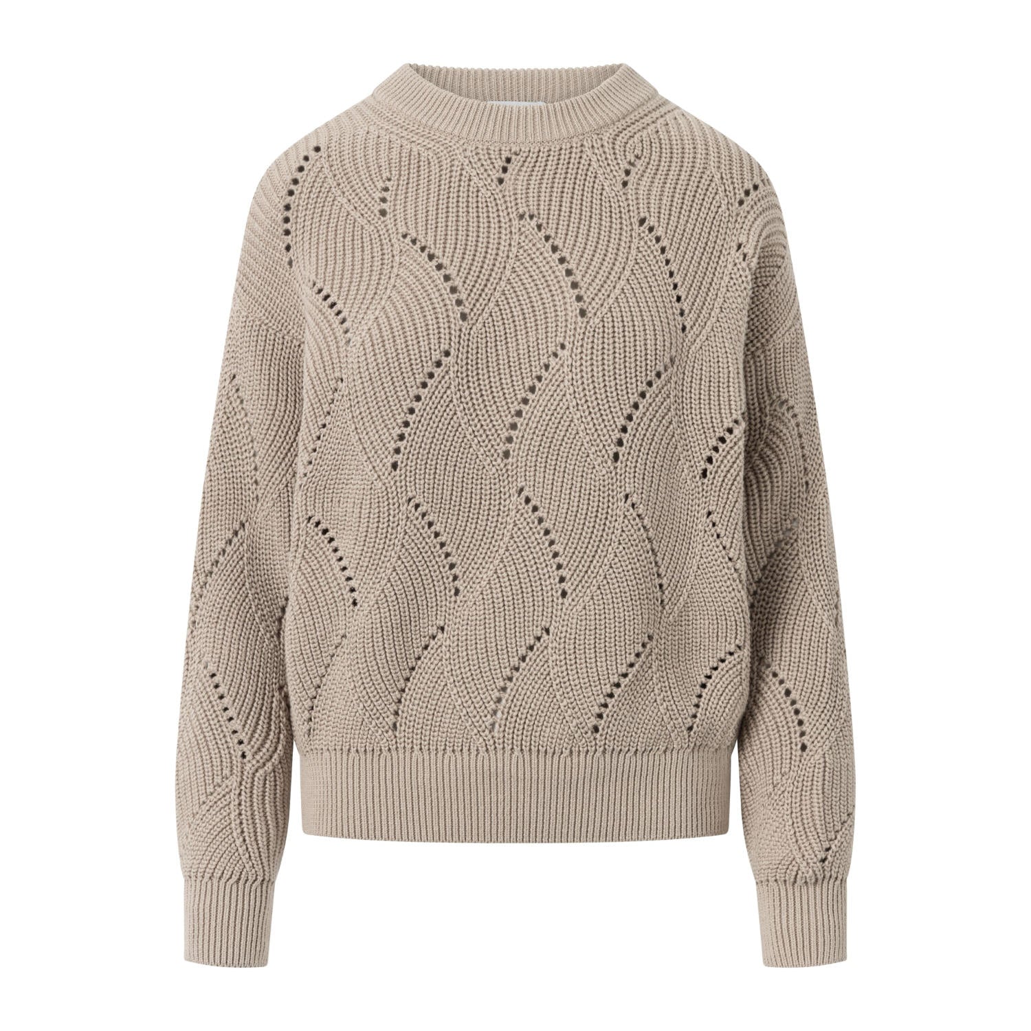 Strickpullover CABLE CREW aus Bio-Baumwolle