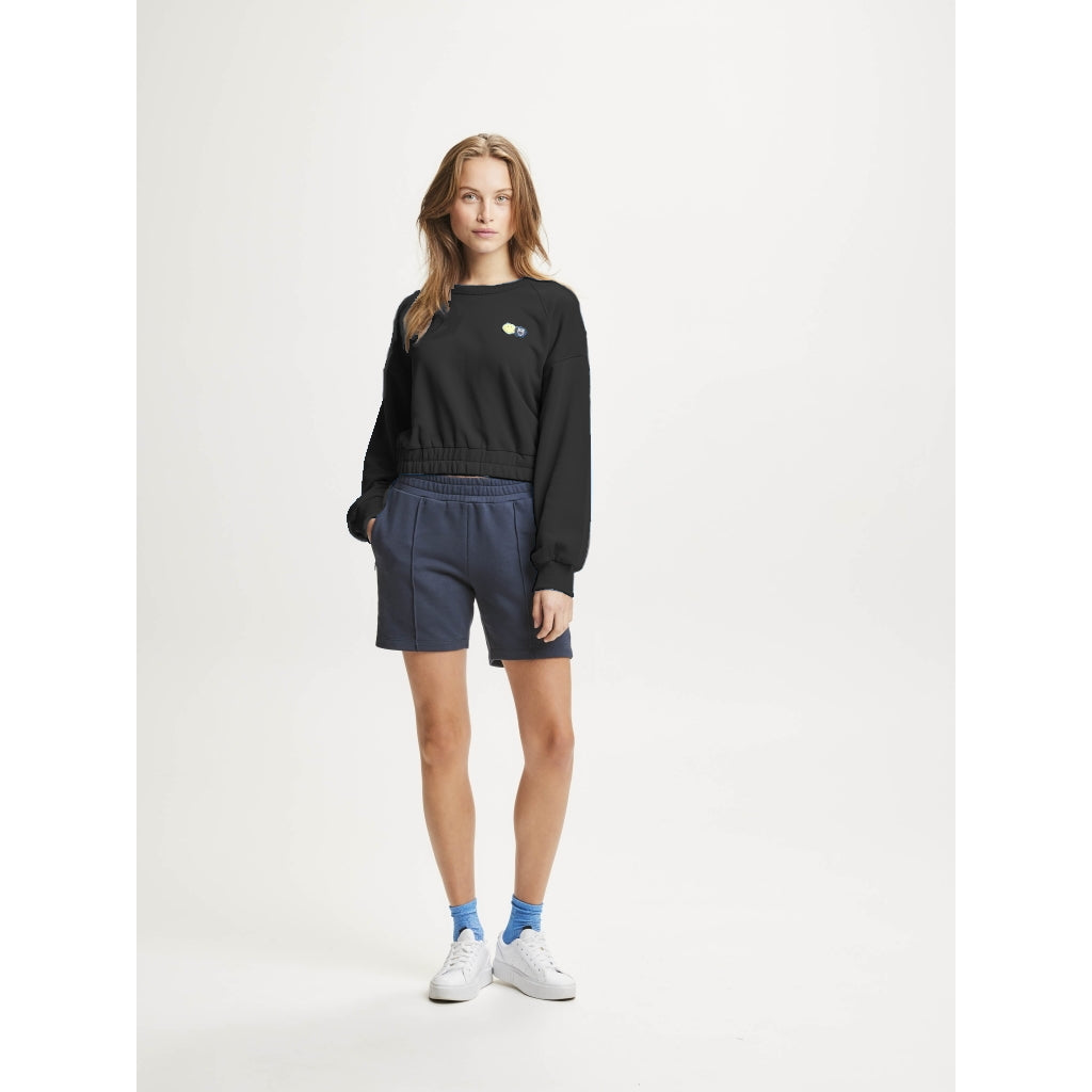 Cropped Sweat Pullover KCA X SMILEY® aus Bio-Baumwolle