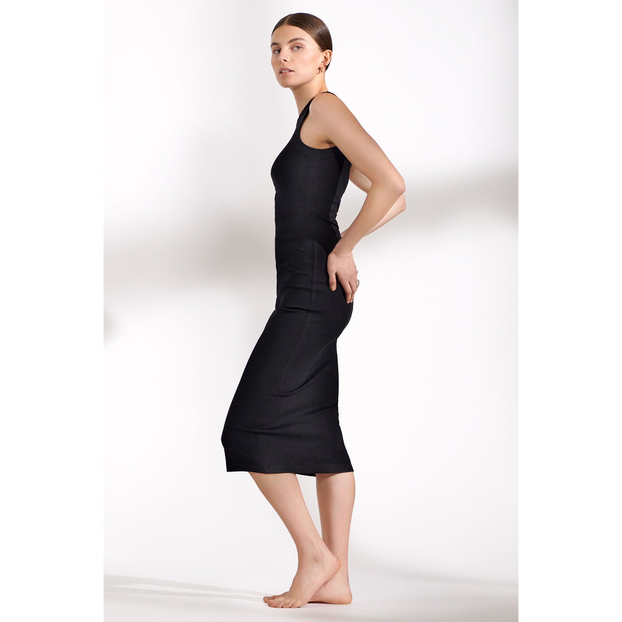 Kleid RIBBED aus Bio-Baumwolle