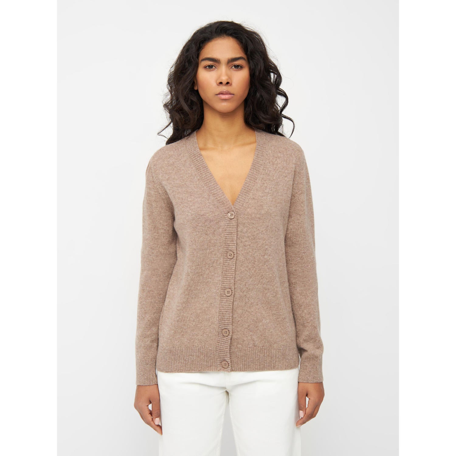 Cardigan V-NECK aus Bio-Lammwolle